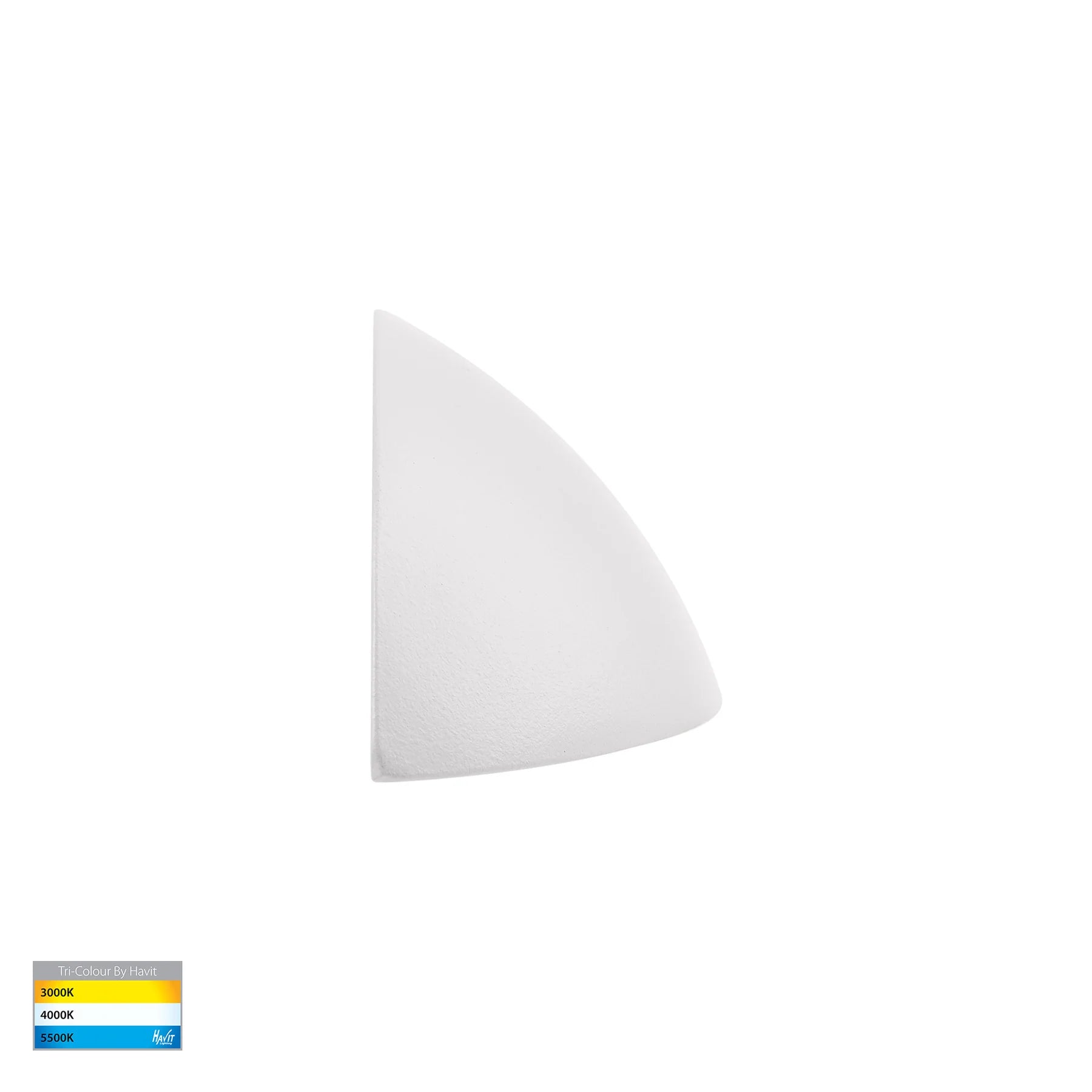 Havit Curva LED Exterior Step Lights Tri- White 3W 12V IP65- HV3251T-WHT-12V