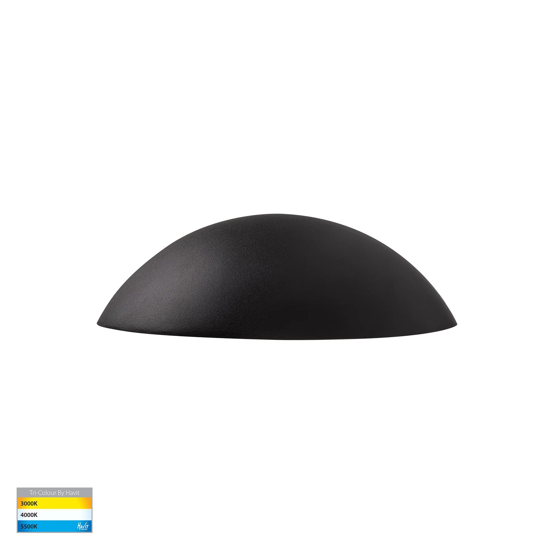 Havit Curva LED Exterior Step Lights Tri- Black 5W 12V IP65- HV3252T-BLK-12V