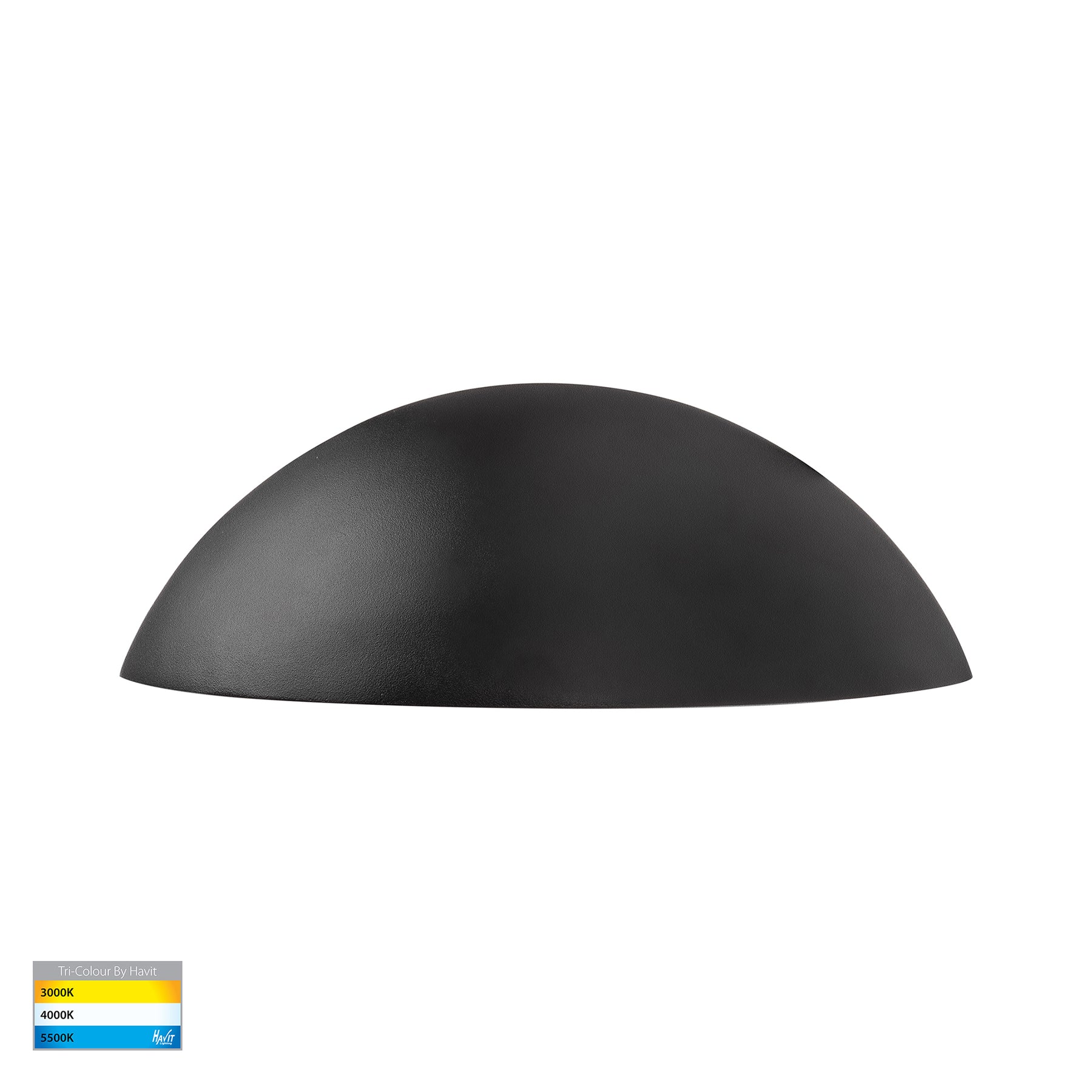 Havit Curva LED Exterior Step Lights Tri- Black 7.5W 12V IP65- HV3253T-BLK-12V