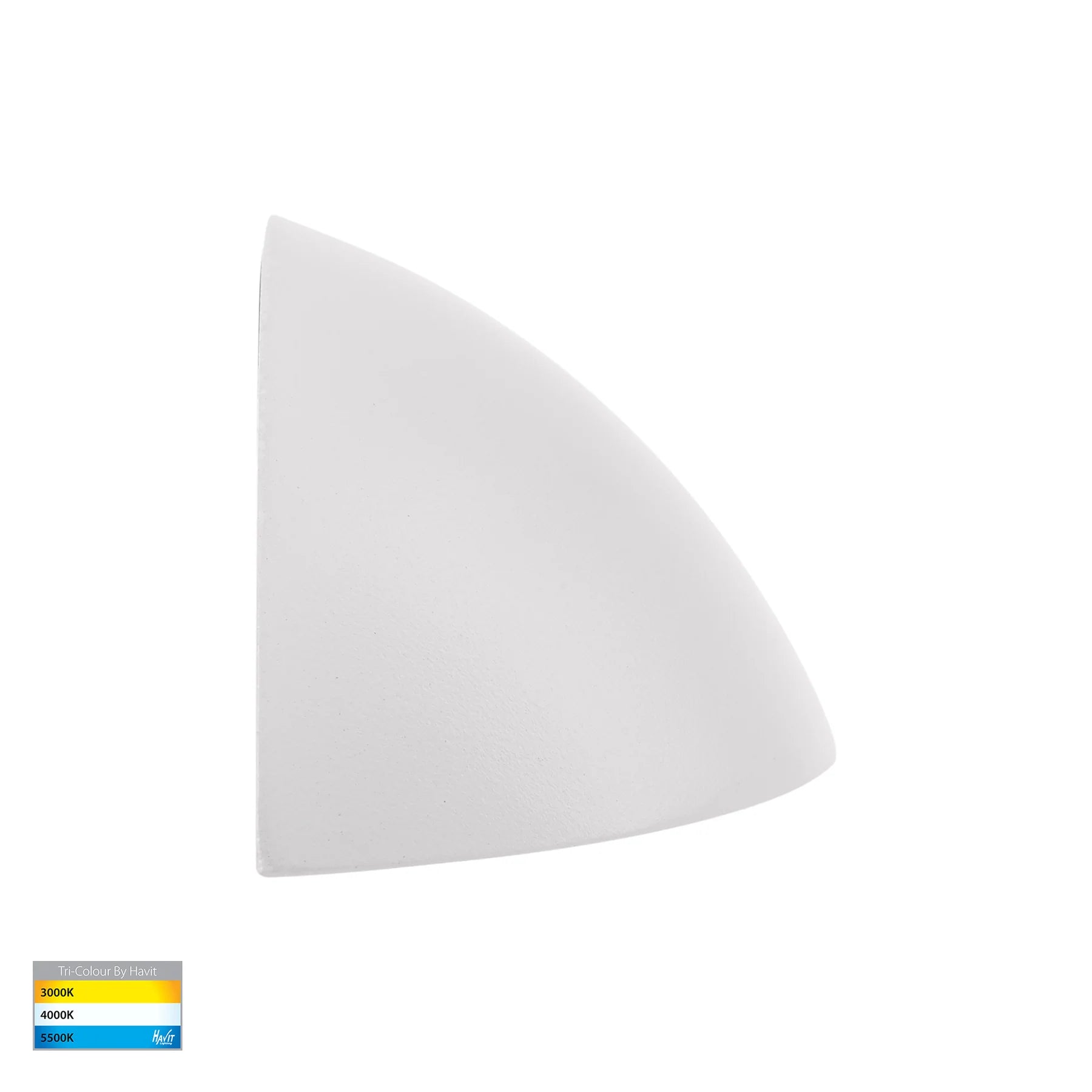 Havit Curva LED Exterior Step Lights Tri- White 7.5W 12V IP65- HV3253T-WHT-12V