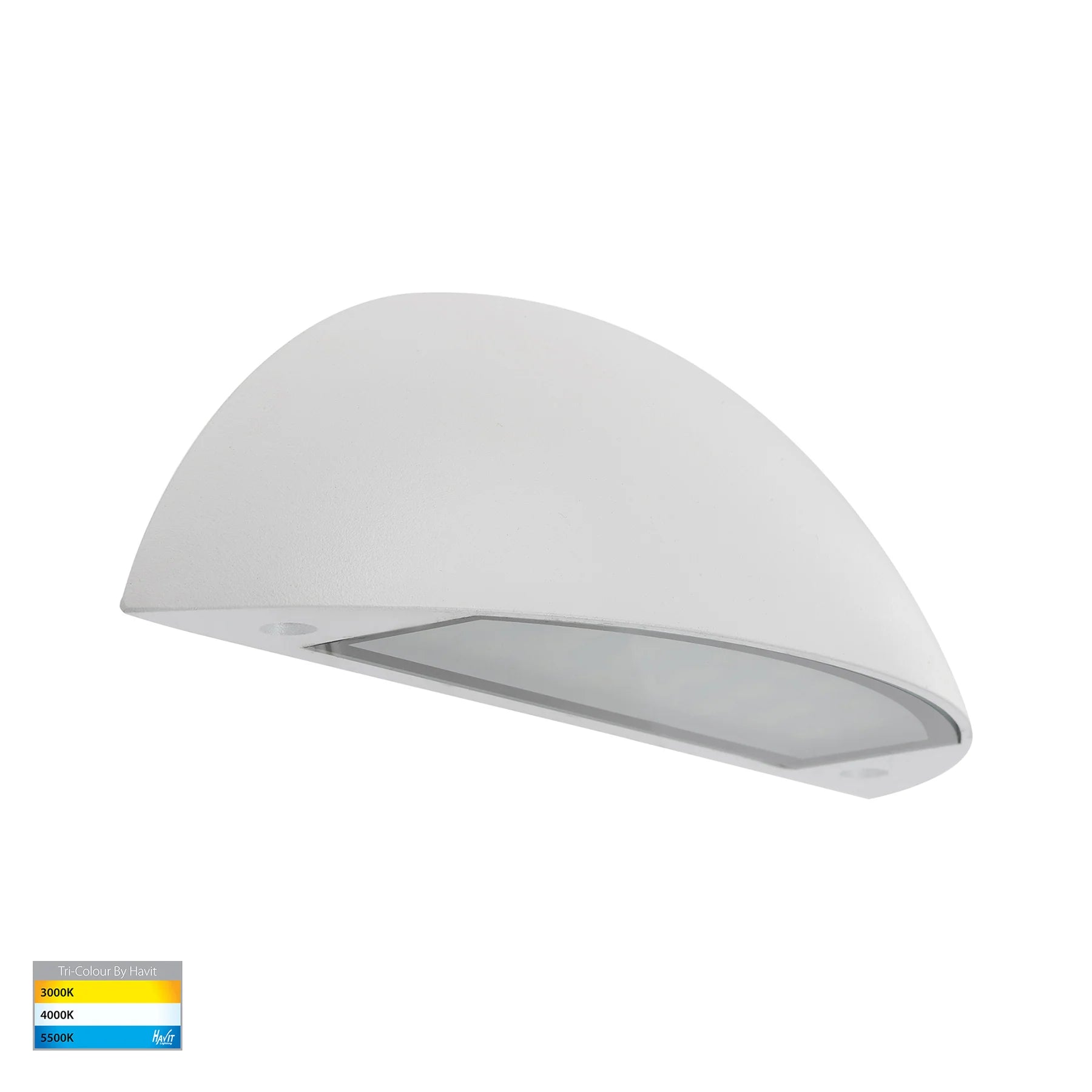 Havit Curva LED Exterior Step Lights Tri- White 7.5W 12V IP65- HV3253T-WHT-12V