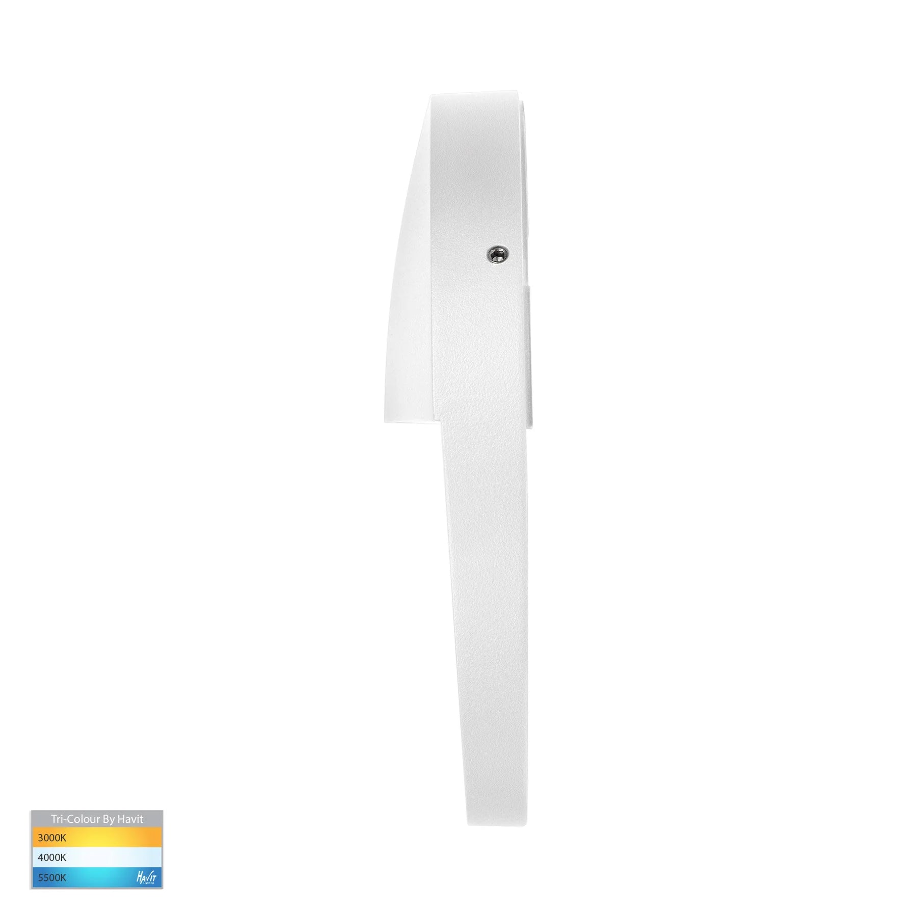 Havit Fino Round LED Exterior Step Lights Tri- White 6W 12V IP54 - HV3269T-WHT-12V-RND
