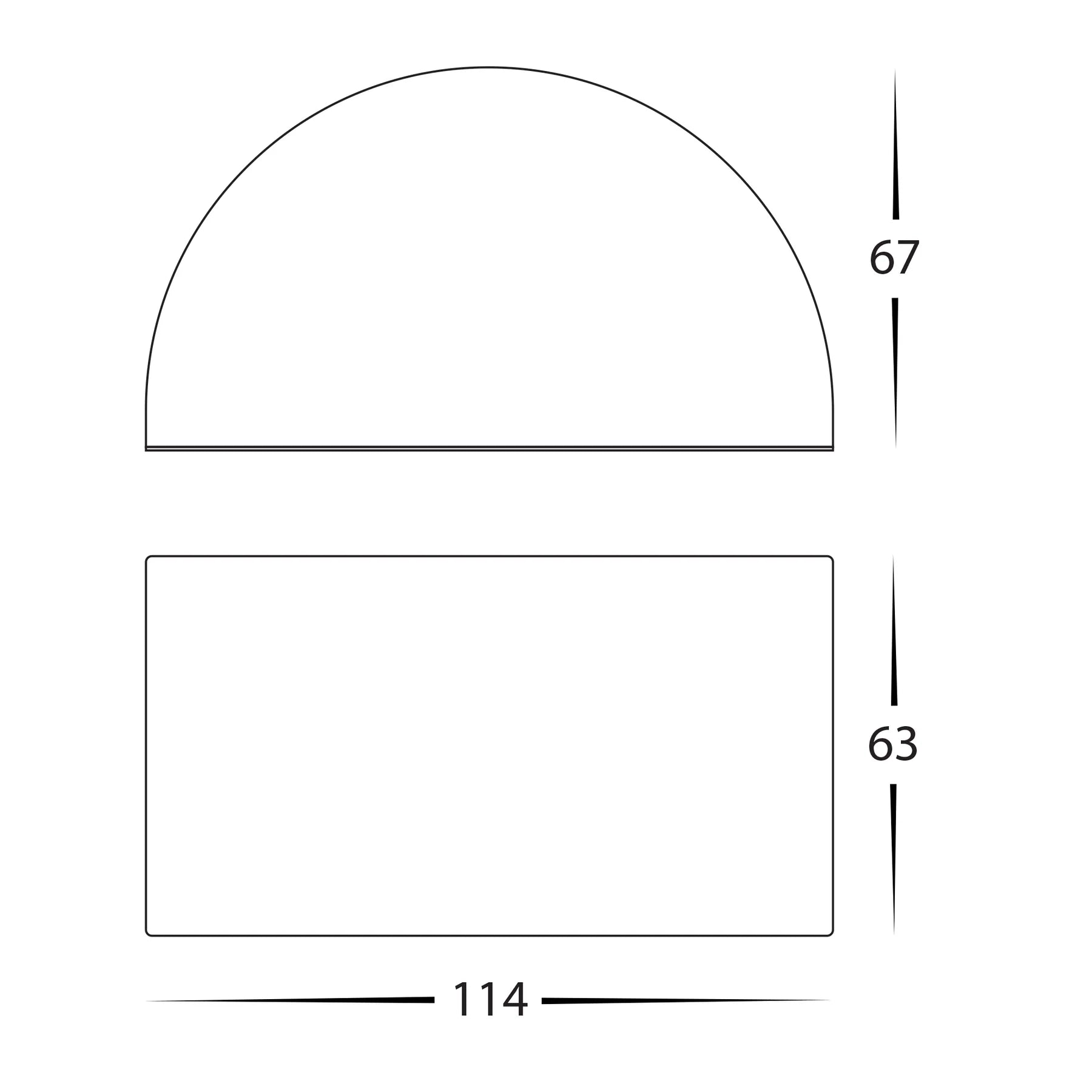 Havit Mood Surface Mounted Garden Step and Uplights Tri - White 6W 12V IP54 - HV3282T-WHT