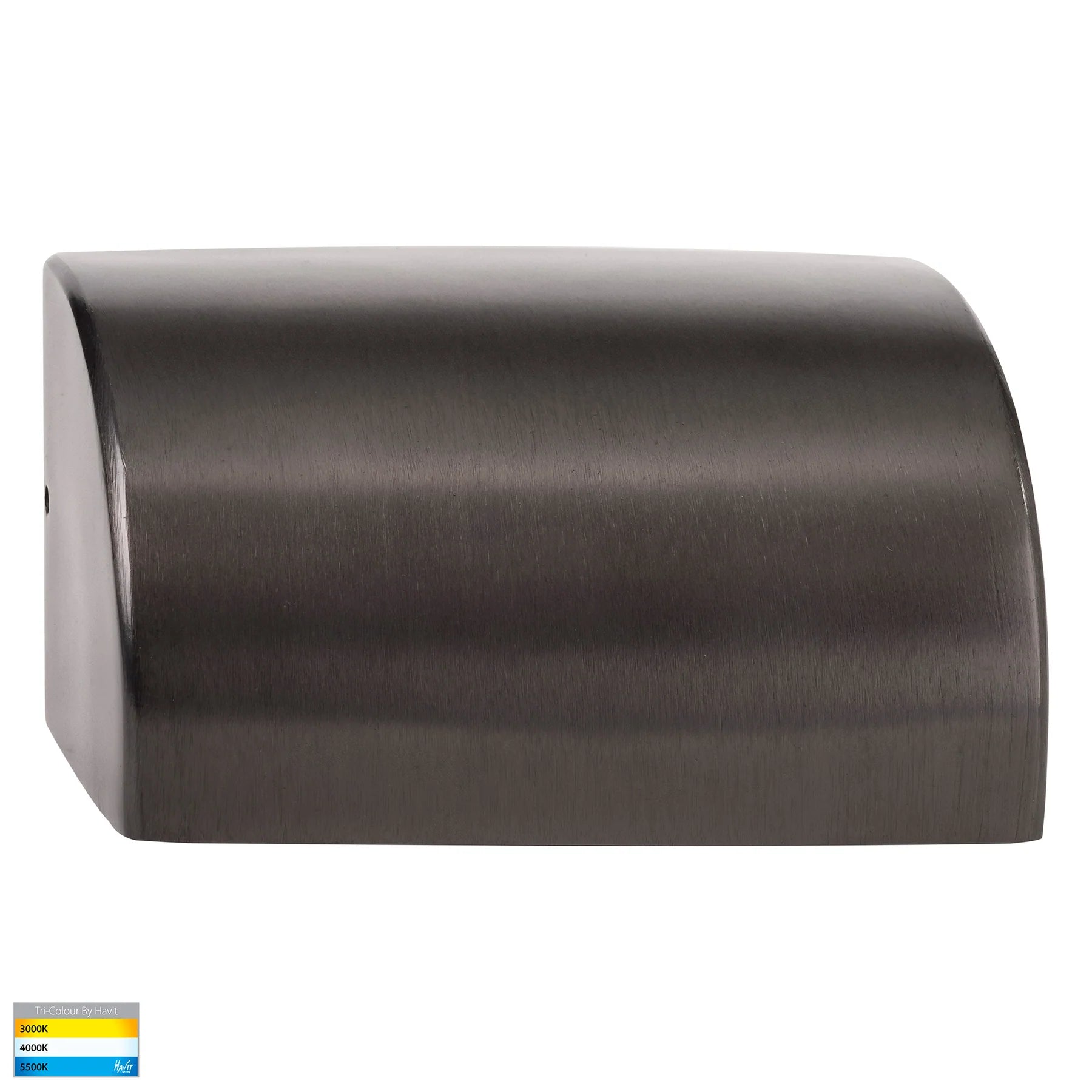 Havit Ridge Rectangular Garden Step snd Uplights Tri- Graphite 6W 12V IP54 - HV3283T-GPH