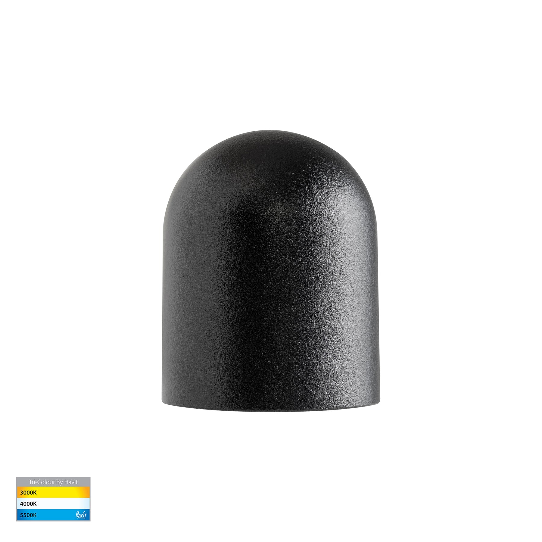 Havit Patra Surface Mounted Exterior Wall Lights Tri- Black 1.5W 12V IP65- HV3284T-BLK-12V