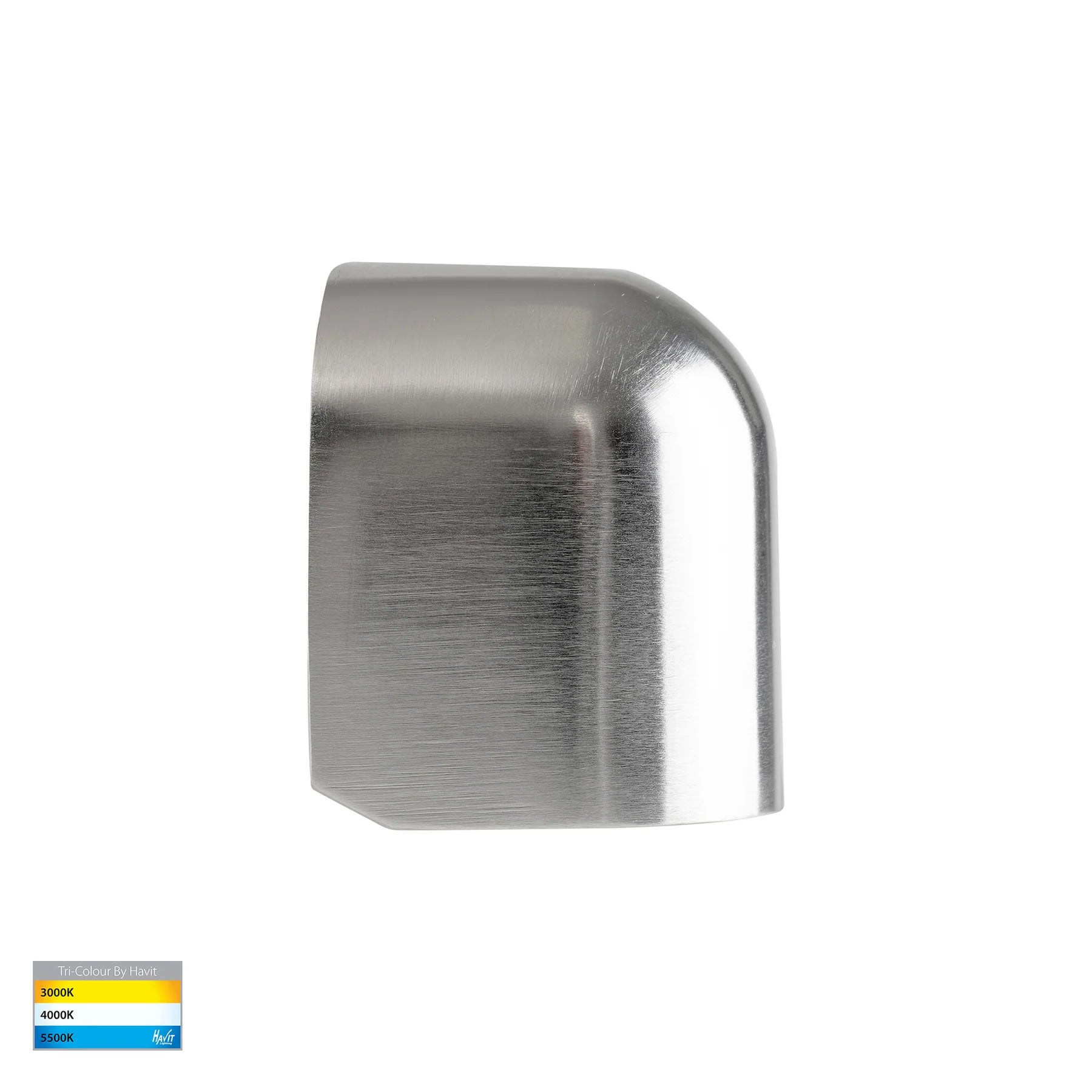 Havit Patra Surface Mounted Exterior Wall Lights Tri- 316 Stainless Steel 1.5W 12V IP65- HV3284T-SS316-12V