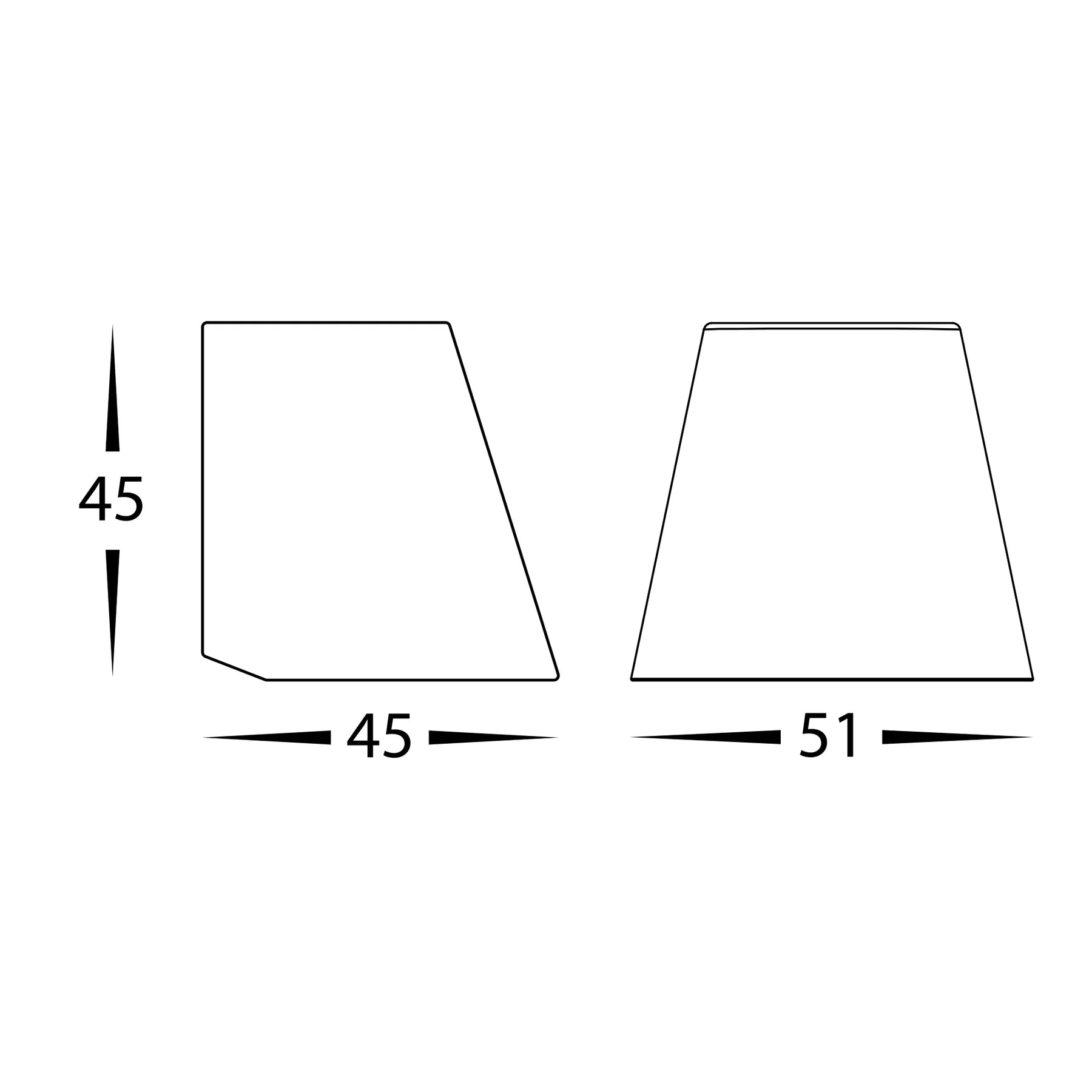 Havit Kaval Surface Mounted Exterior Wall Lights Tri- White 1.5W 12V IP65- HV3285T-WHT-12V