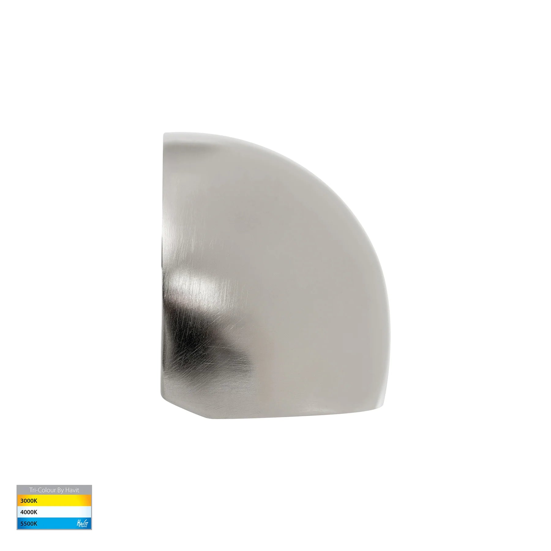 Havit Serres Surface Mounted Exterior Wall Lights Tri- 316 Stainless Steel 1.5W 12V IP65- HV3286T-SS316-12V