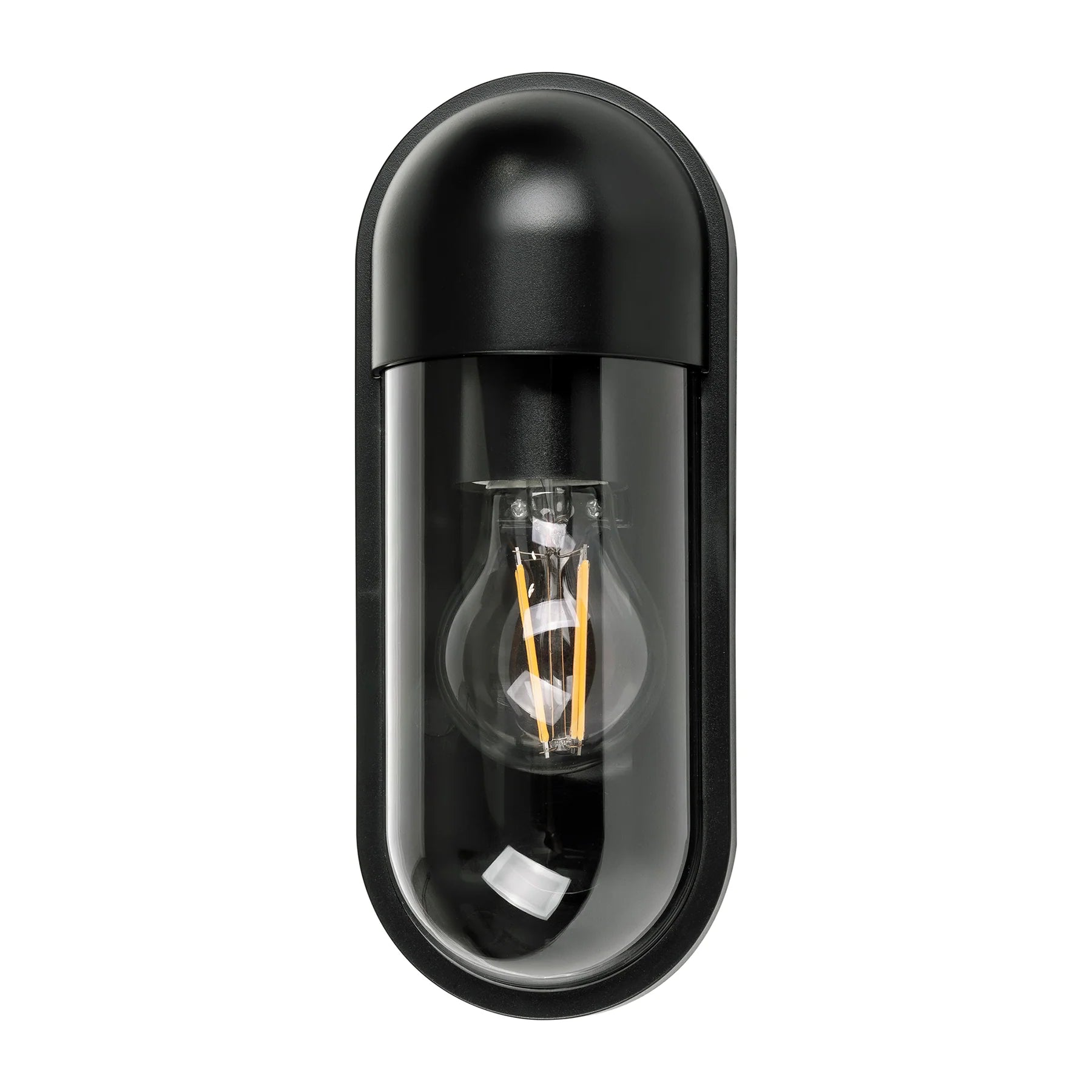 Havit Lume Exterior Wall Lights 2700K Polycarbonate Black 8W 240V IP65- HV3512W-BLK