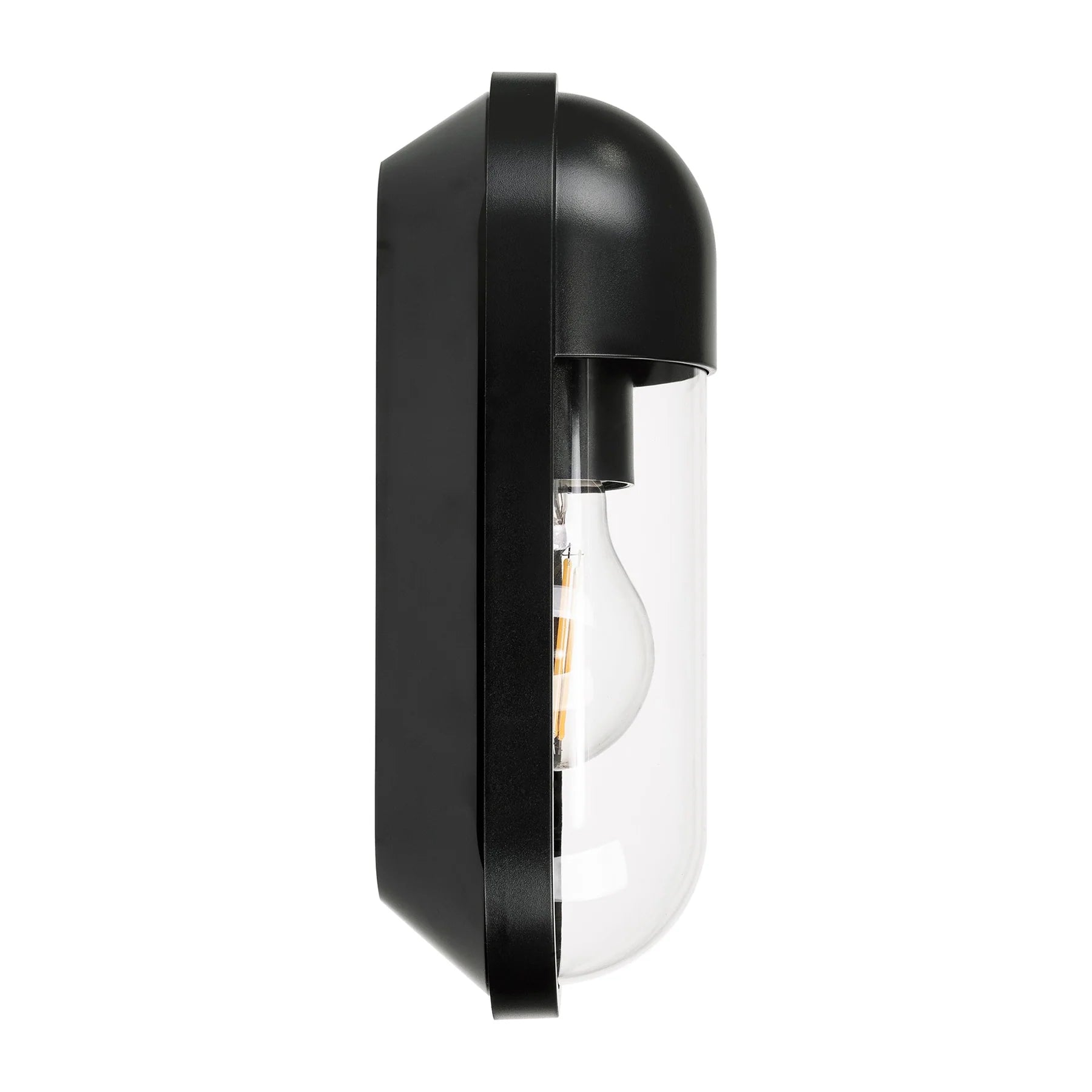 Havit Lume Exterior Wall Lights 2700K Polycarbonate Black 8W 240V IP65- HV3512W-BLK