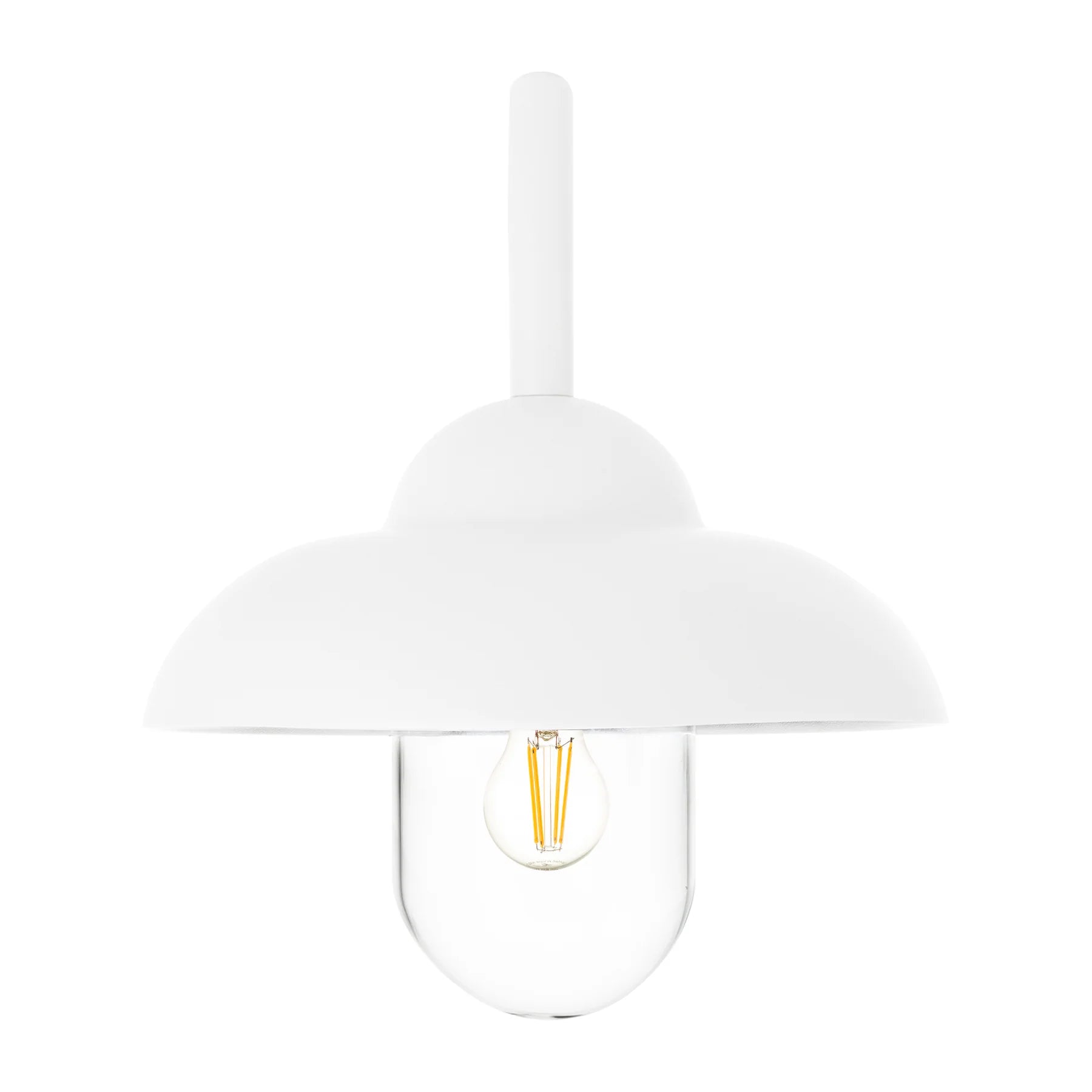 Havit Loka Exterior Wall Lights 2700K Aluminium White 8W 240V IP54- HV3519W-WHT