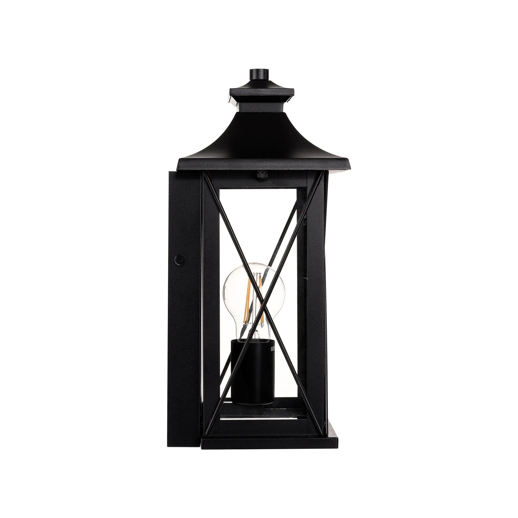 Havit Odin Galvanised Iron Exterior Wall Lights 2700K Black 8W 240V IP44- HV3532W-S-BLK