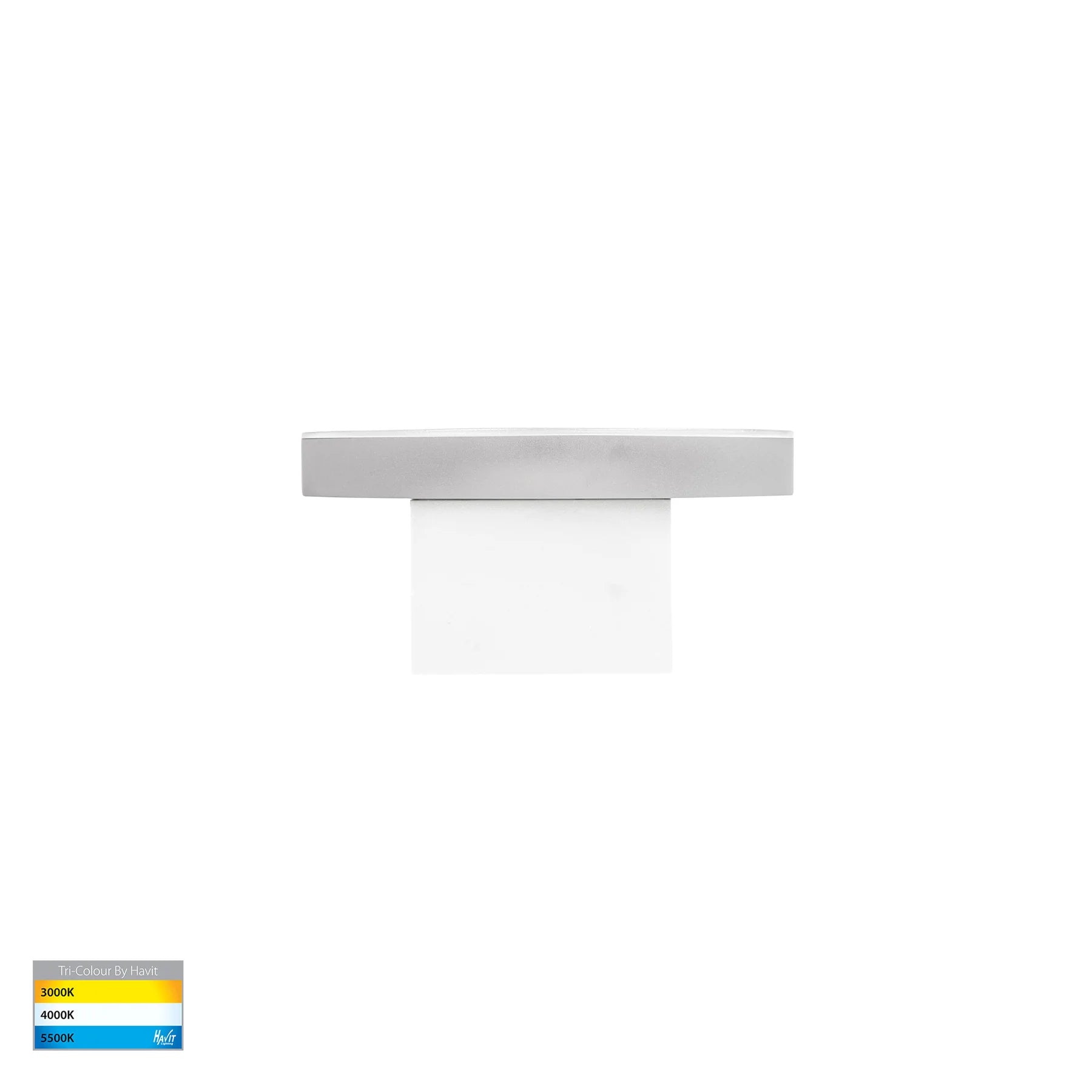 Havit Barline Shadow 300mm Exterior Wall Lights Tri- Aluminium White 6W 240V IP65- HV3561T-WHT