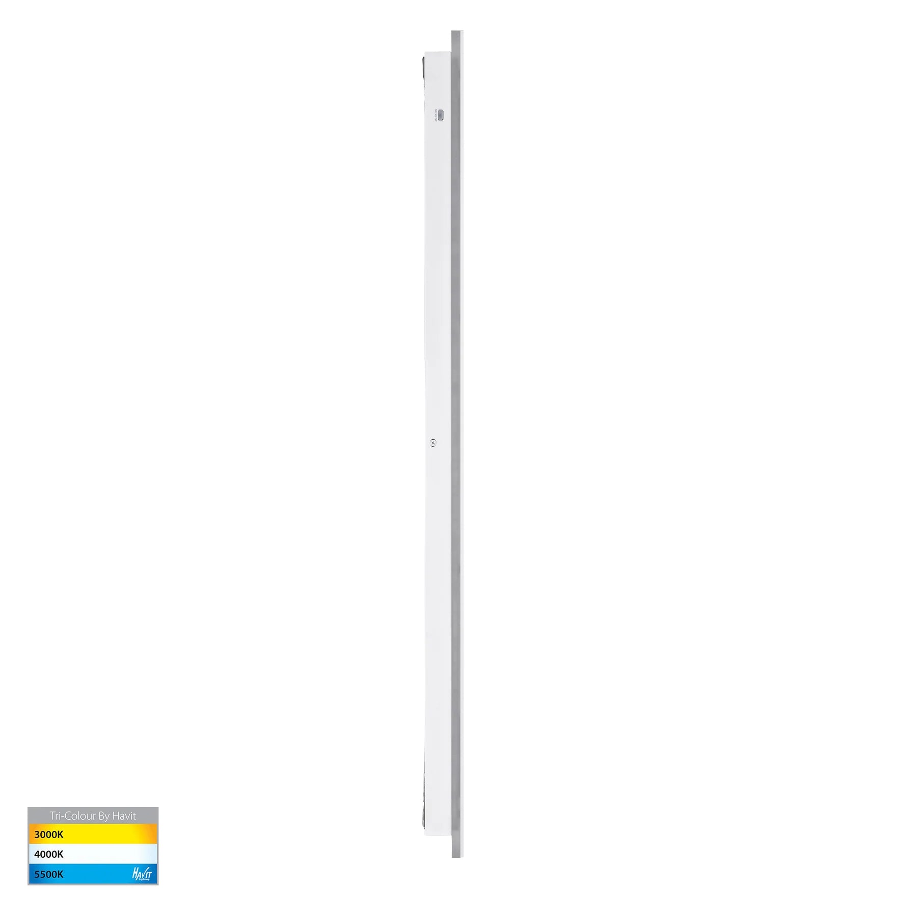 Havit Barline Shadow 1000mm Exterior Wall Lights Tri- Aluminium White 15W-30W 240V/24V IP65 - HV3574T-WHT