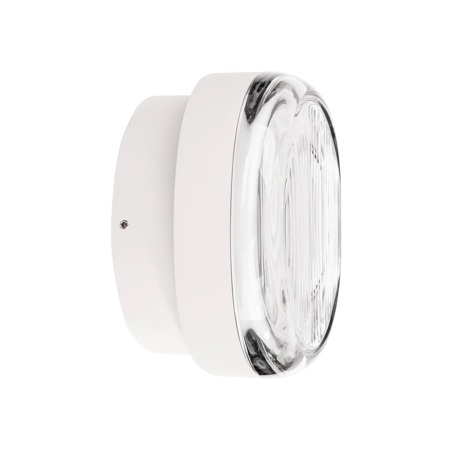 Havit Lasi Exterior Wall Lights 3000K Aluminium White 12W 240V IP65- HV3619W-WHT