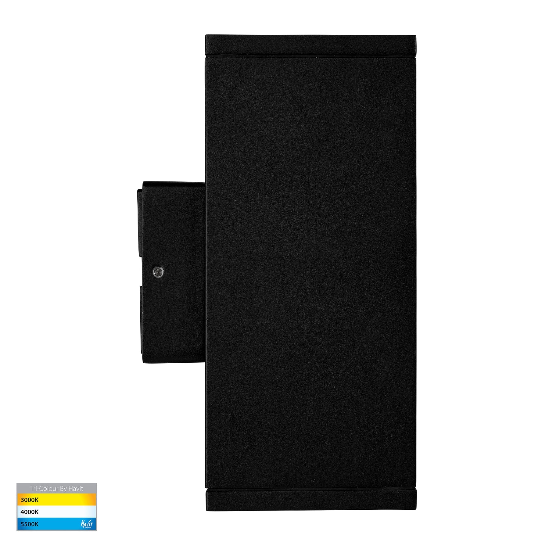 Havit Quadru Square Up & Down Exterior Wall Lights Tri - Black 2x5W 240V IP54 - HV3624T-BLK