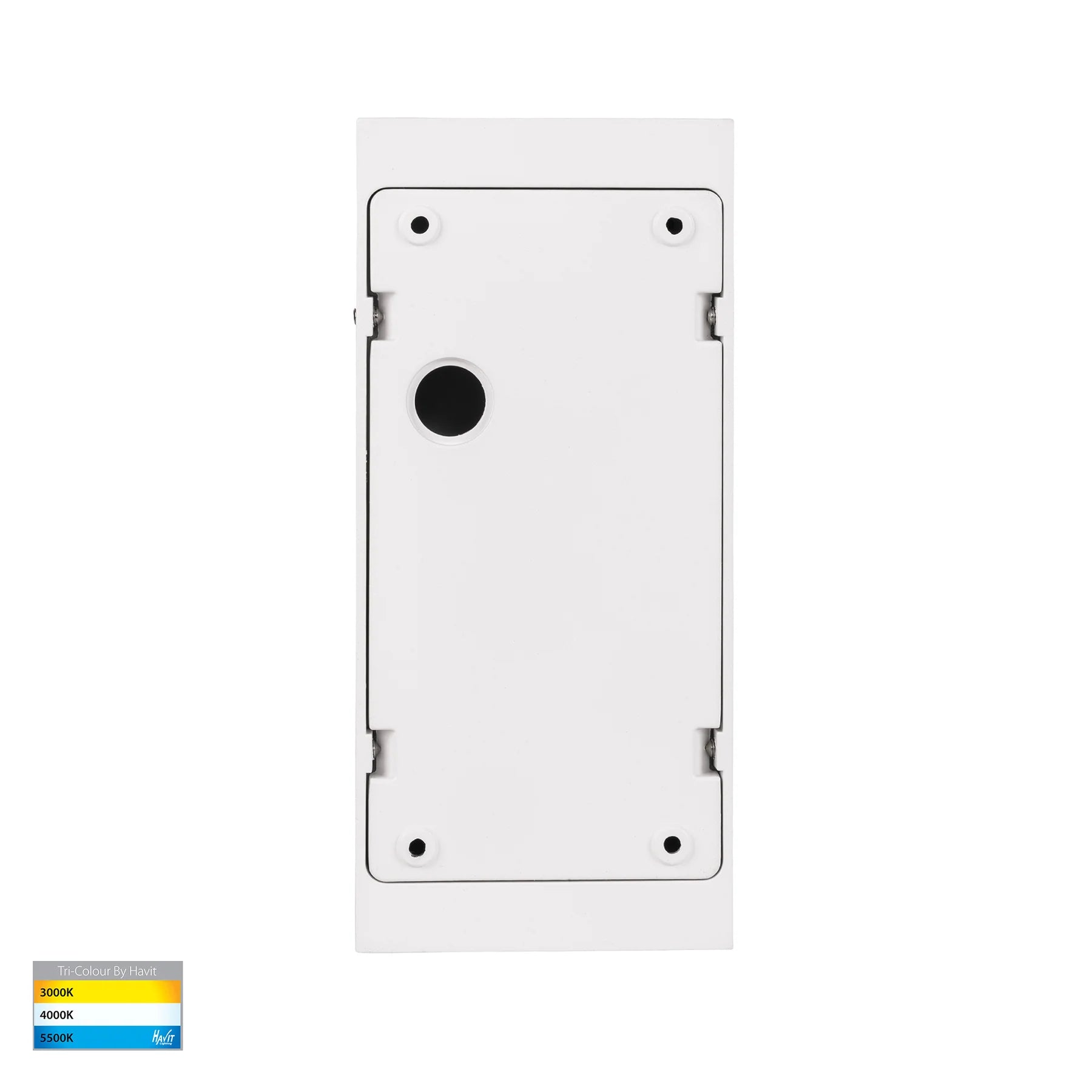 Havit Essil Up & Down LED Wall Lights Tri- White 2x6W 12V/240V IP54 - HV3650T-WHT-240V, HV3650T-WHT-12V