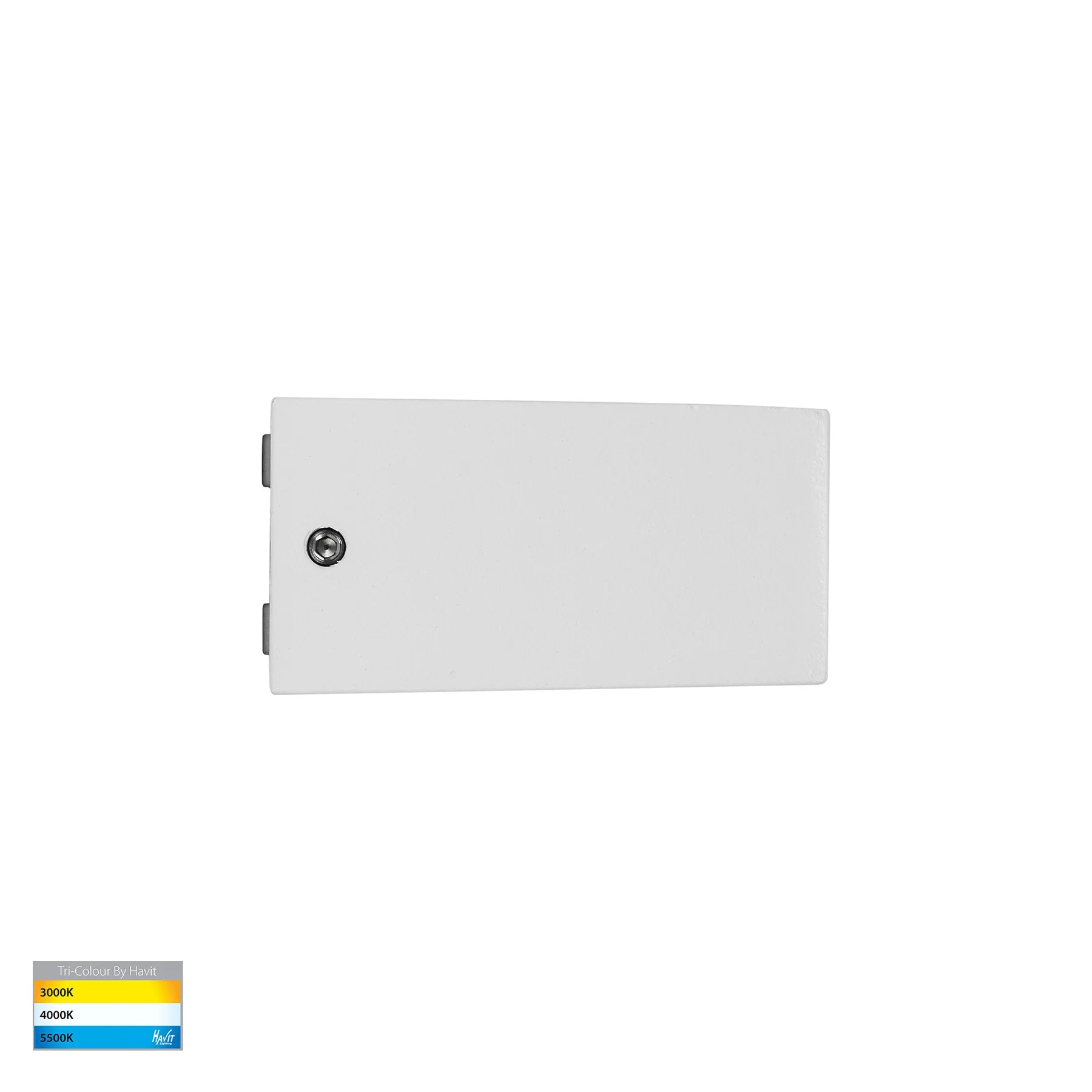 Havit Siena Uplighter Exterior Wall Lights Tri - White 6W 240V IP54 - HV3654T-WHT - Havit Lighting