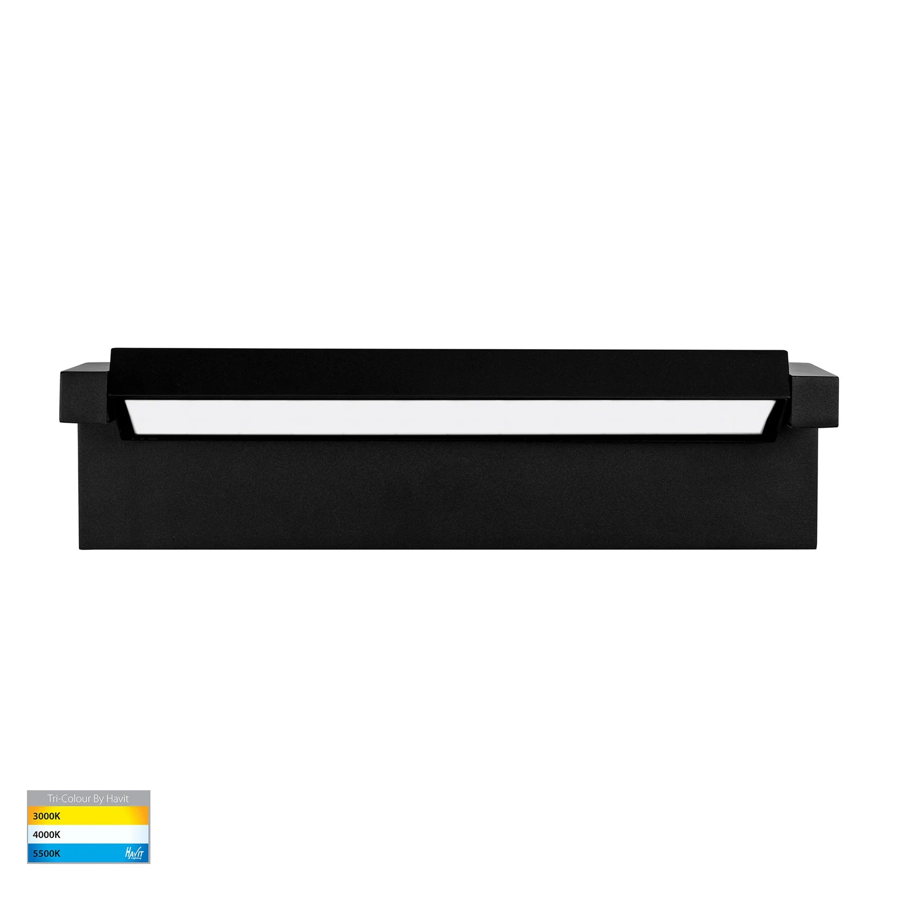 Havit Locu Adjustable LED Floodlights Tri- Aluminium Black 36W 240V IP65- HV3733T-BLK