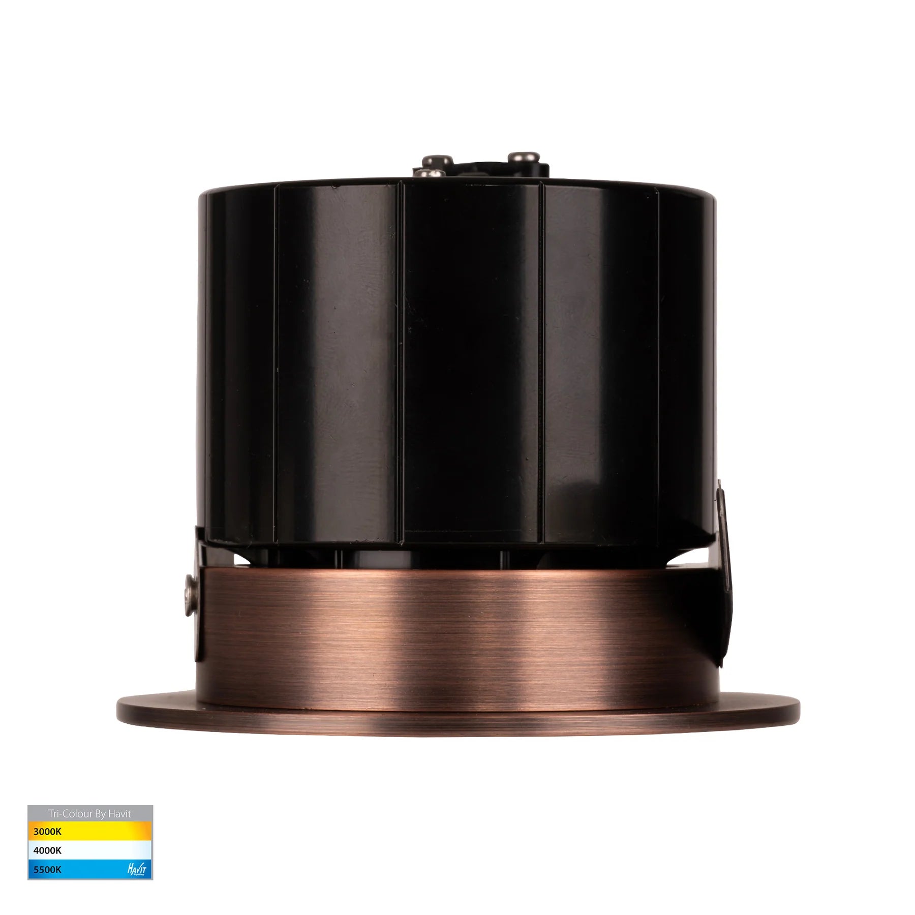 Havit Prime Fixed LED Downlights Tri- Antique Brass 12W 240V IP54- HV5511T-AB