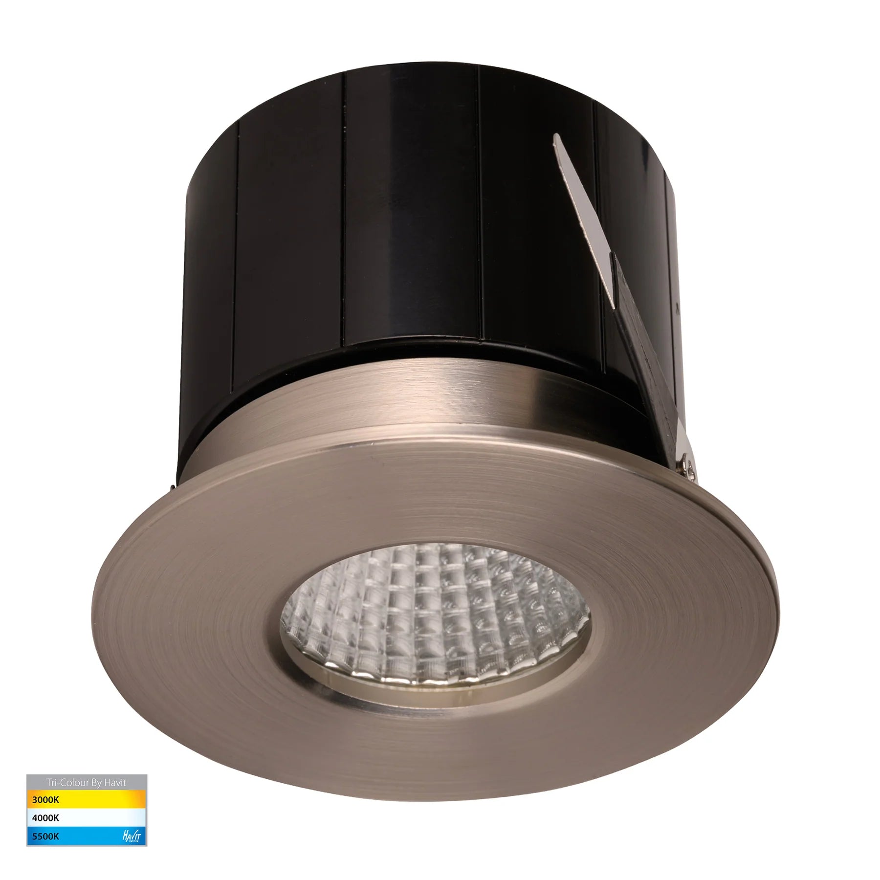 Havit Prime Fixed LED Downlights Tri- Nickel 12W 240V IP54- HV5511T-NK