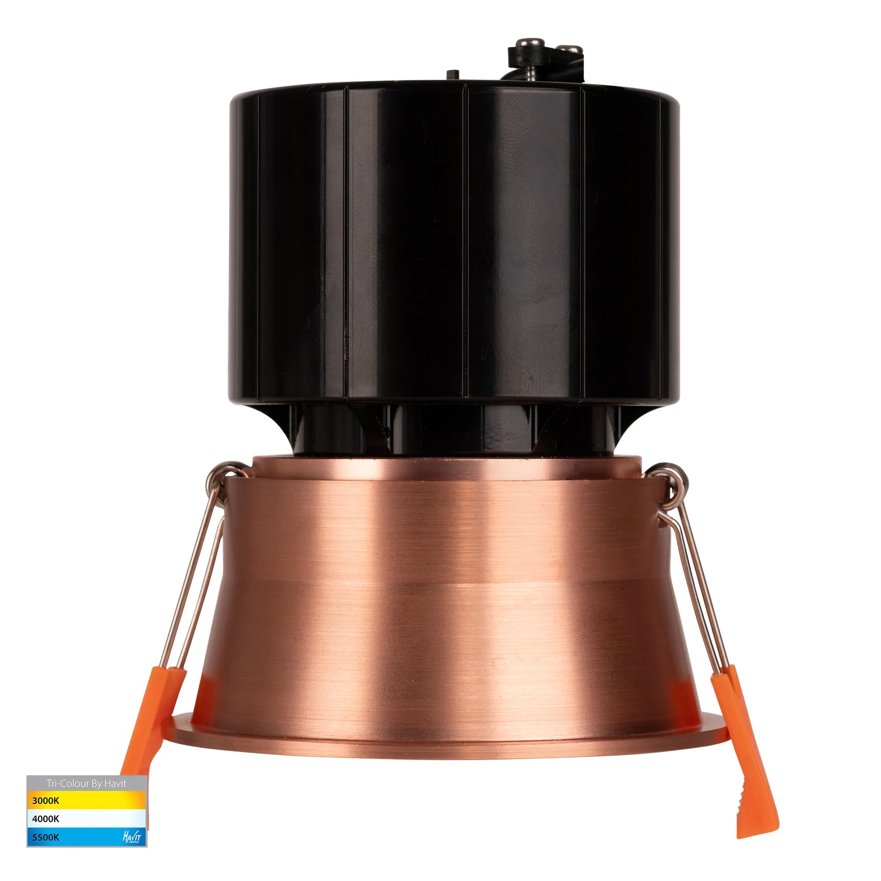 Havit Prime Fixed Deep LED Downlights Tri- Copper 12W 240V IP54- HV5513T-CP