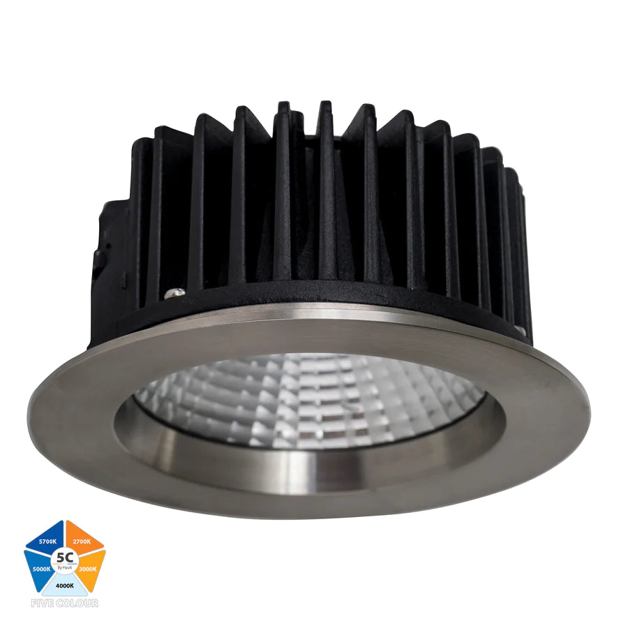 Black best sale led downlights