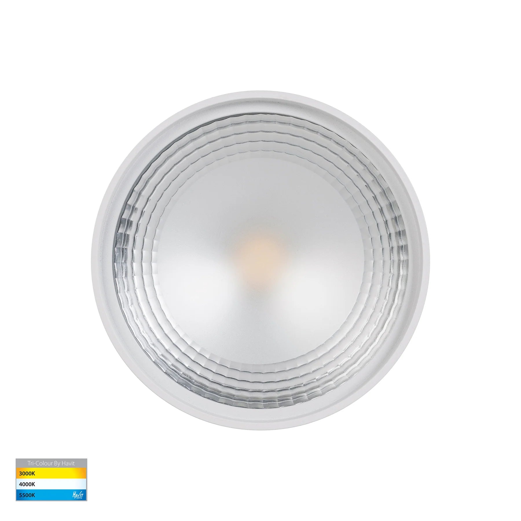 Havit Nella LED Surface Mounted Downlight with Extension Tri - White 12W 240V IP54 - HV5803T-WHT-EXT, HV5803T-WHT-EXT-12V