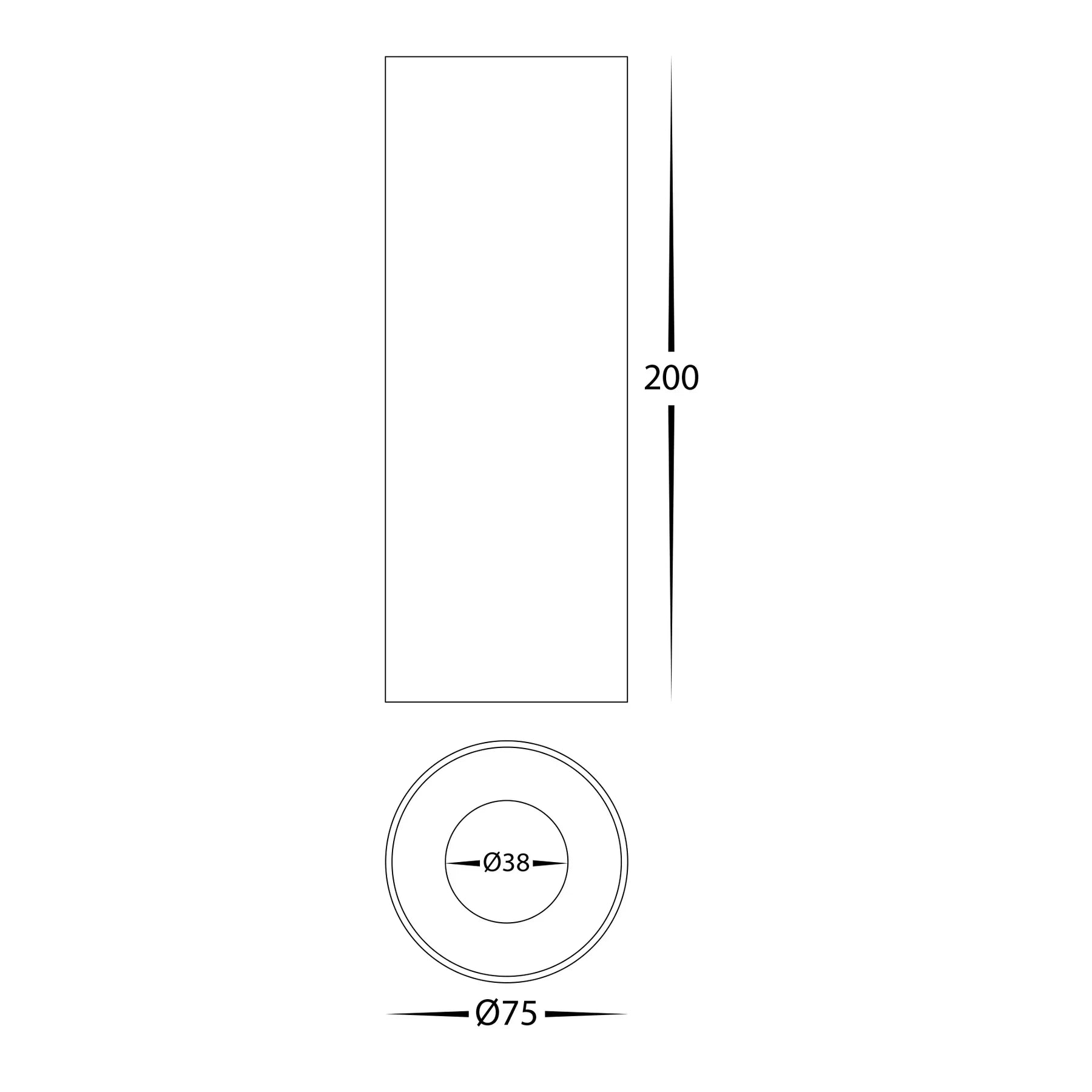 Havit Nella LED Surface Mounted Downlight 5CCT Black 7W 240V/12V IP54 - HV5841S-BLK-EXT, HV5841S-BLK-EXT-12V - Havit Lighting