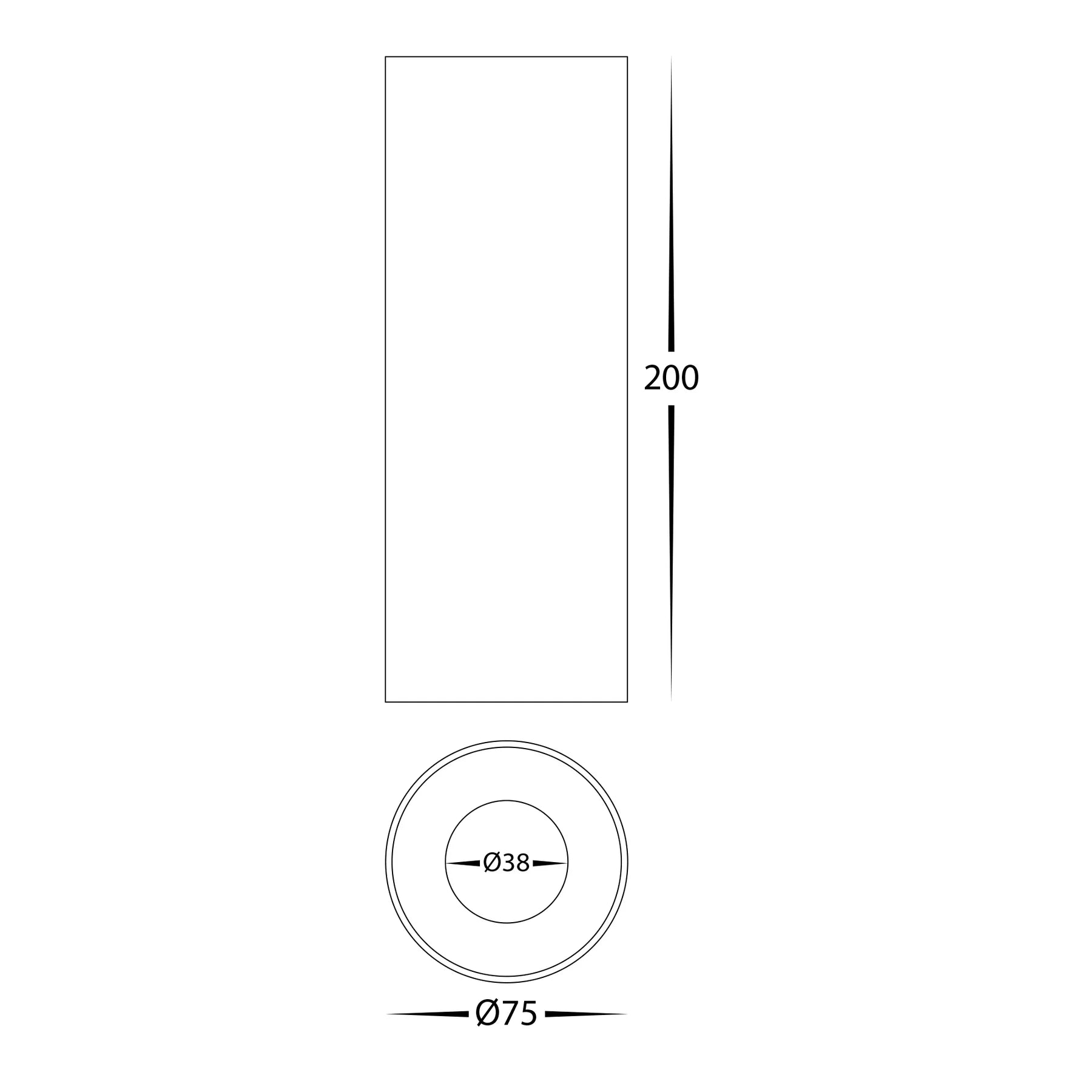 Havit Nella Surface Mounted LED Downlights 5CCT Brass 7W 12V/240V IP54- HV5841S-BR-EXT, HV5841S-BR-EXT-12V