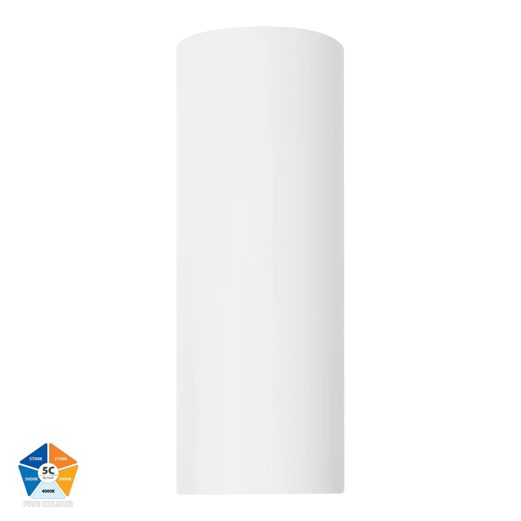 Havit Nella LED Surface Mounted Downlight 5CCT White 12W 240V/12V IP54 - HV5842S-WHT-EXT, HV5842S-WHT-EXT-12V