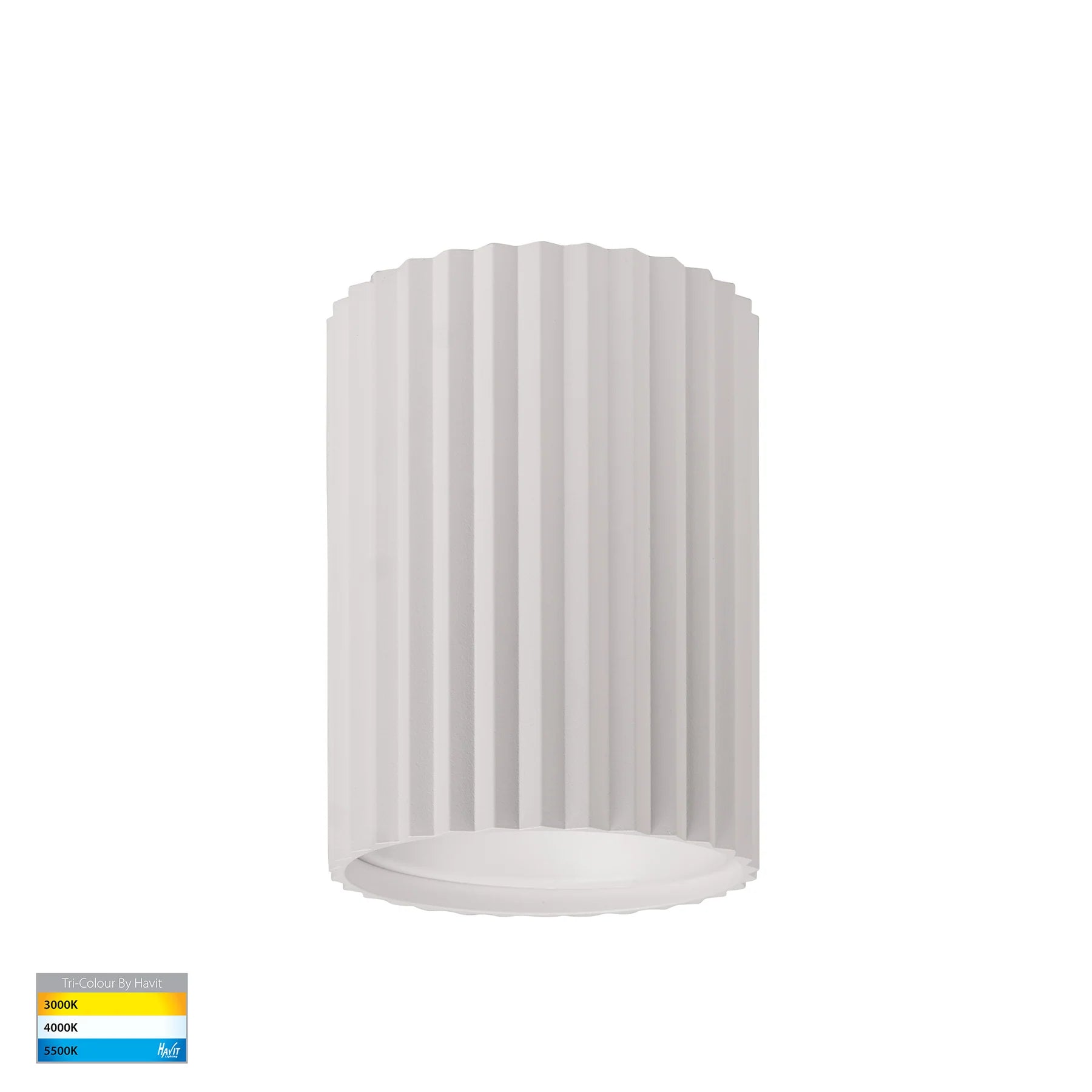 Havit Nella Surface Mounted LED Downlights 5 Colour White 12W 12V/240V IP65- HV5852S-WHT | HV5852S-WHT-12V