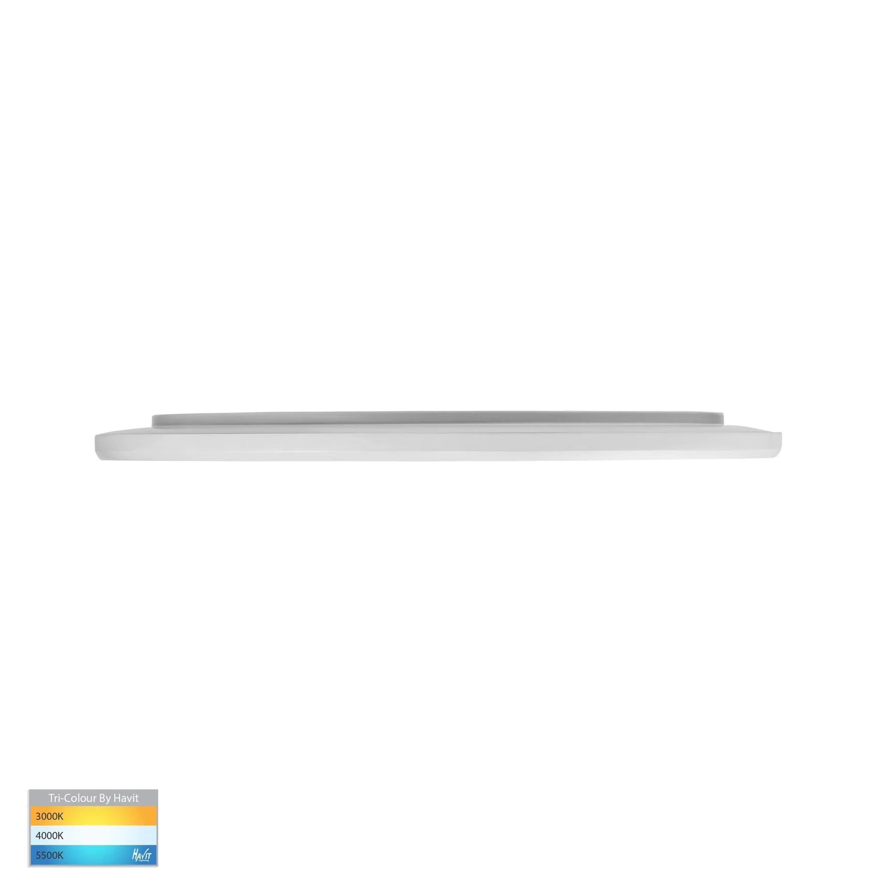 Havit Slim Ceiling Mounted LED Oysters Tri- White 30W 240V IP54 - HV5878T-WHT