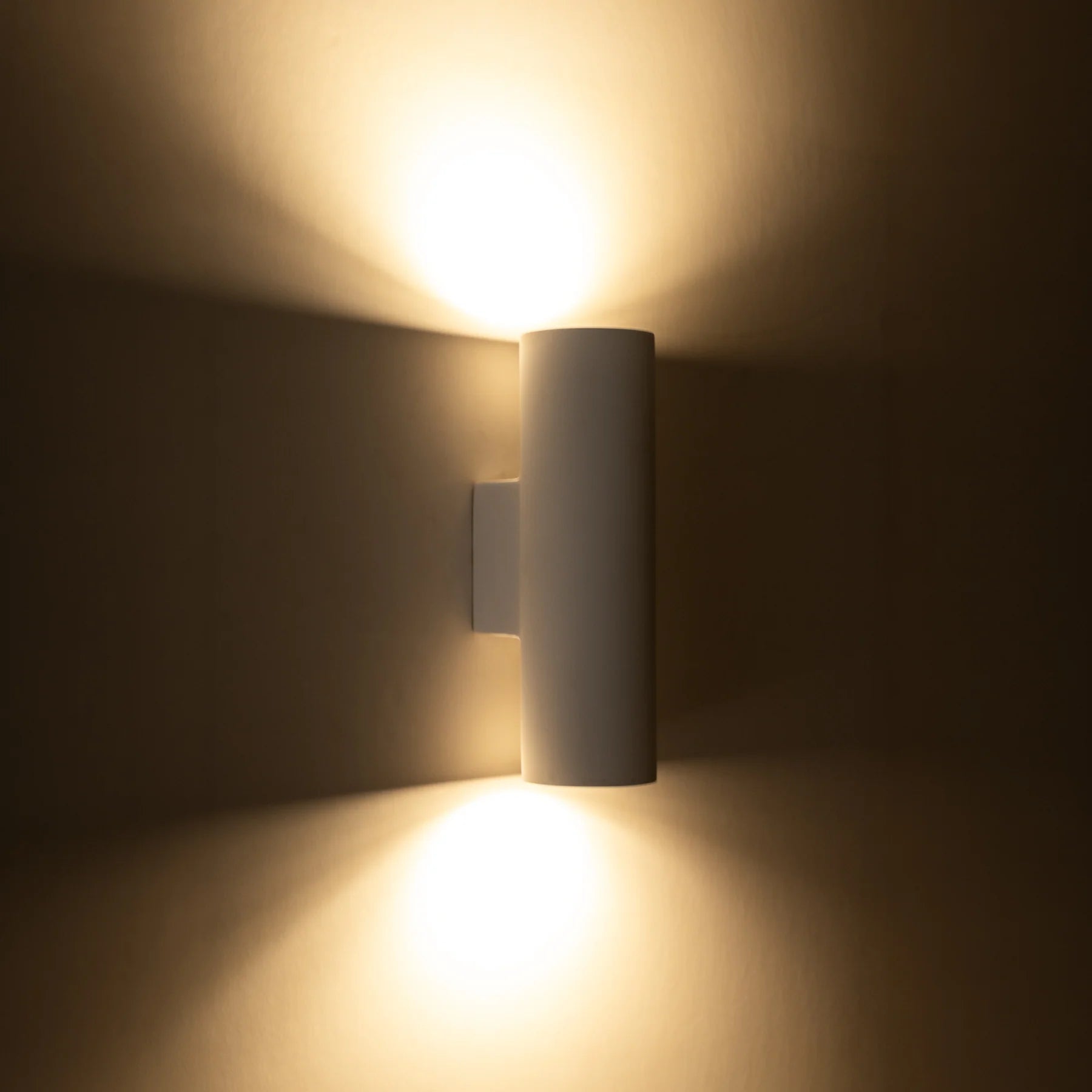 Havit Strokka Up & Down Plaster Interior Wall Lights Tri-White 2x5W 240V IP20- HV8022T