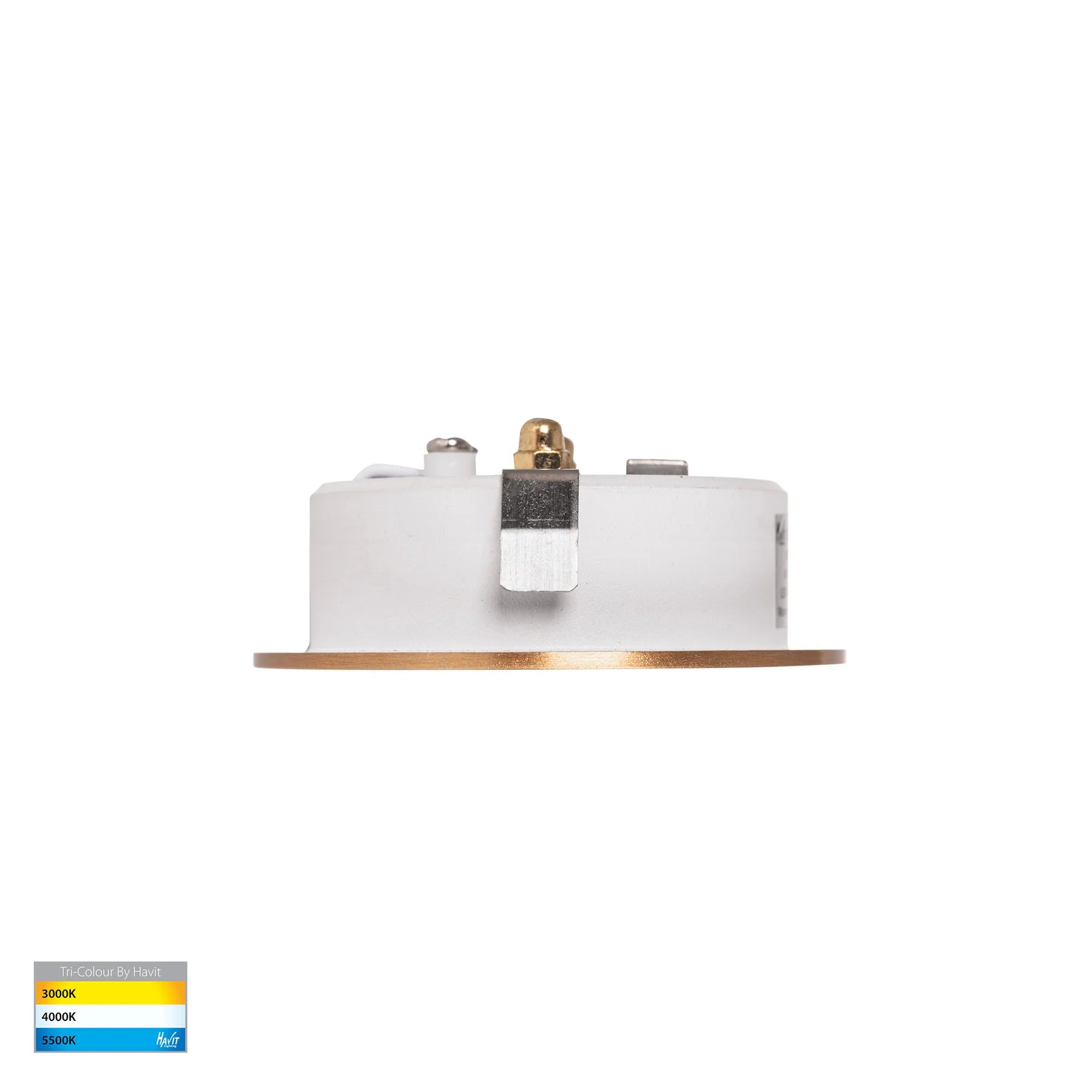 Havit Skap Cabinet Light Tri- Aluminium Brass 3W 12V IP20- HV8201T-BR