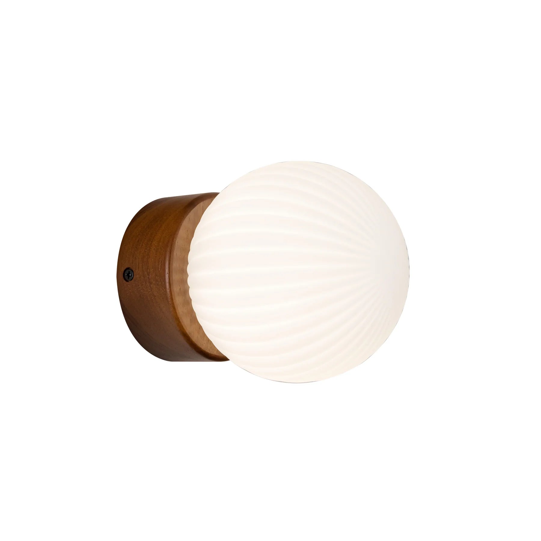 Havit Lengu Interior Wall Lights 3000K Ashwood Timber Stained Walnut 3W 240V IP20- HV8301W-ASHST