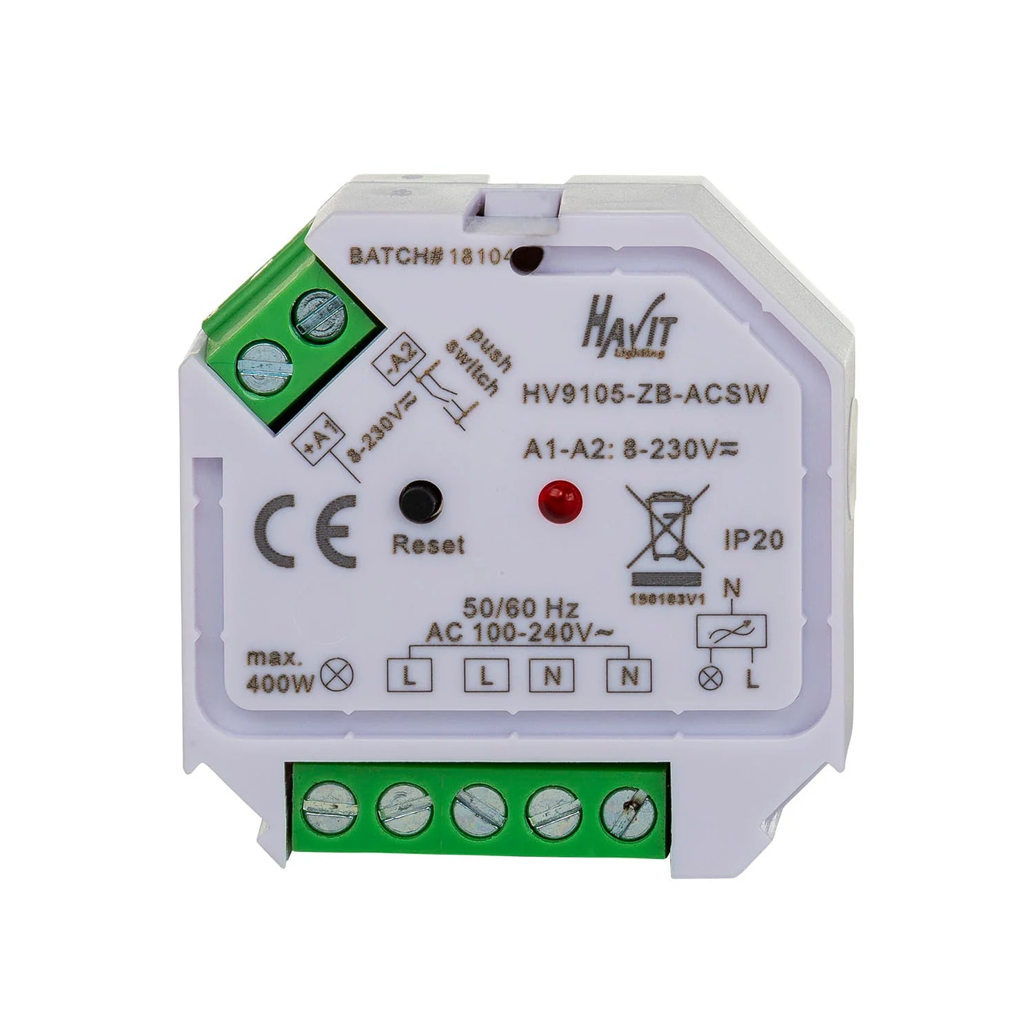 Havit Zigbee Receiver Accessory 240V IP20 - HV9105-ZB-ACSW - Havit Lighting