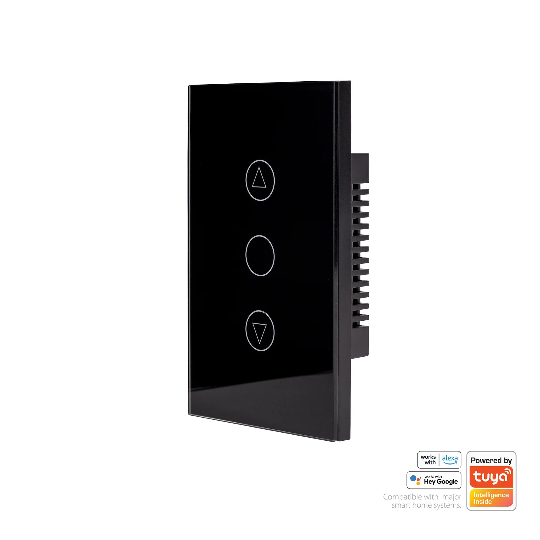 Havit Wifi Single Gang Wall Switch Clipsal Dimmer Black 300W 240V IP20 - HV9211