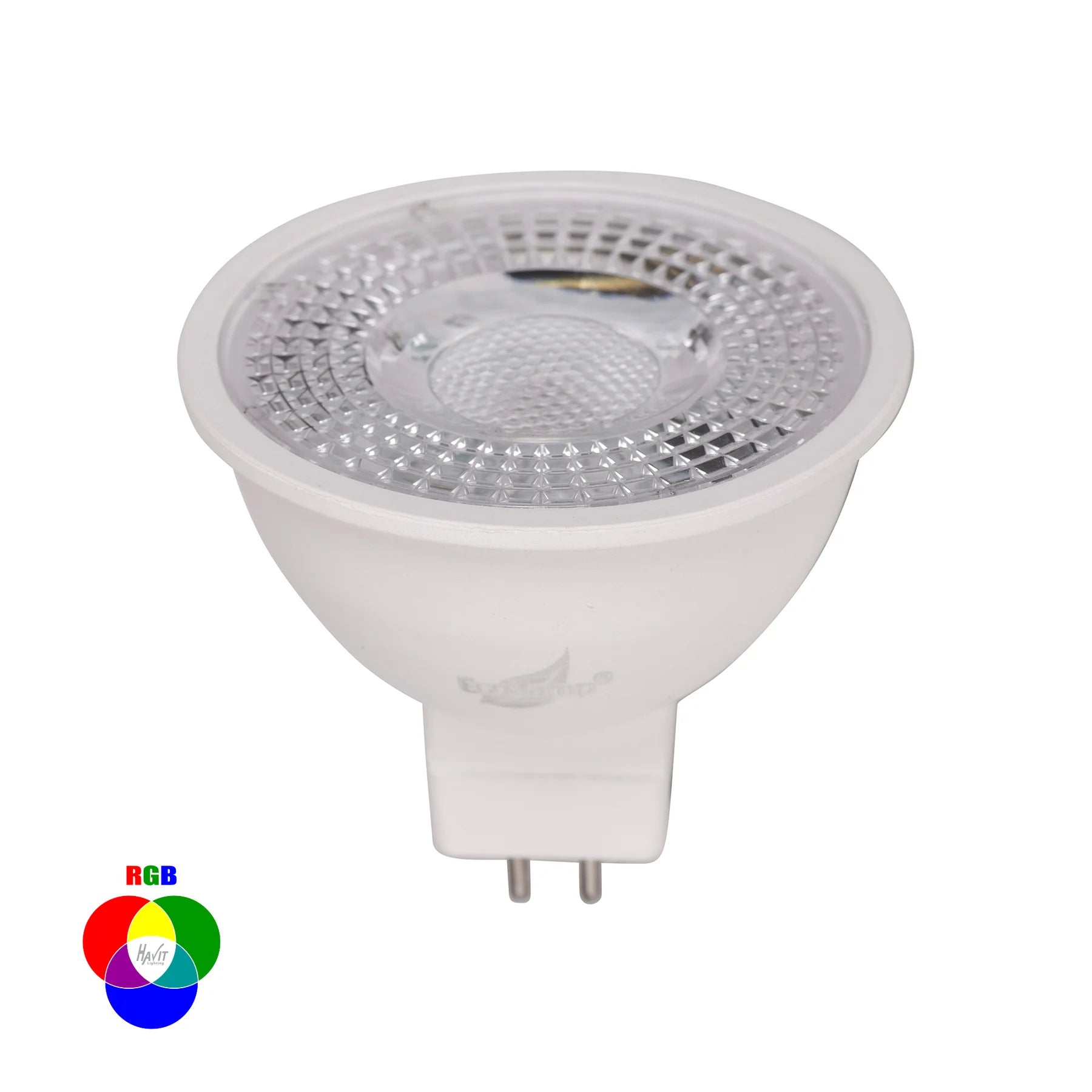 Havit MR16 Complete with Remote Lamps and Globes RGB 5W 12V IP20 - HV95021-12V