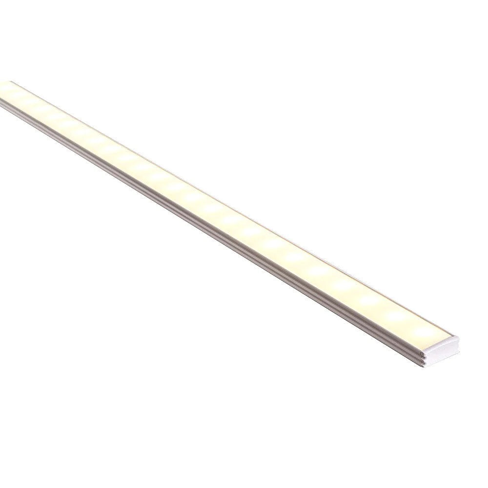 Havit White Shallow Square Aluminium Profile LED Channel - HV9693-1707-WHT