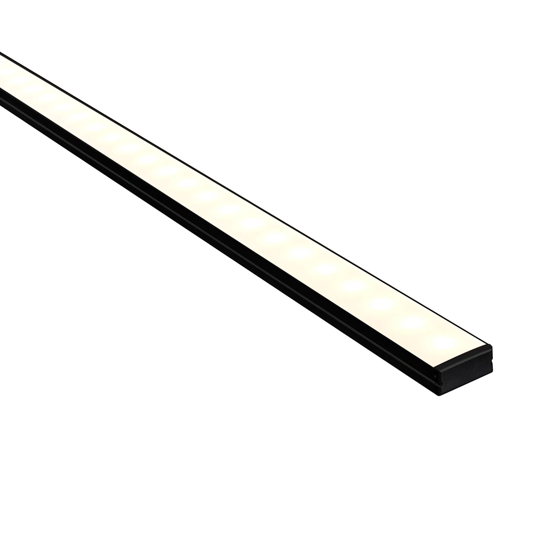 Havit End Caps to suit - Havit Black Shallow Square Aluminium Profile - HV9693-2310-BLK-EC