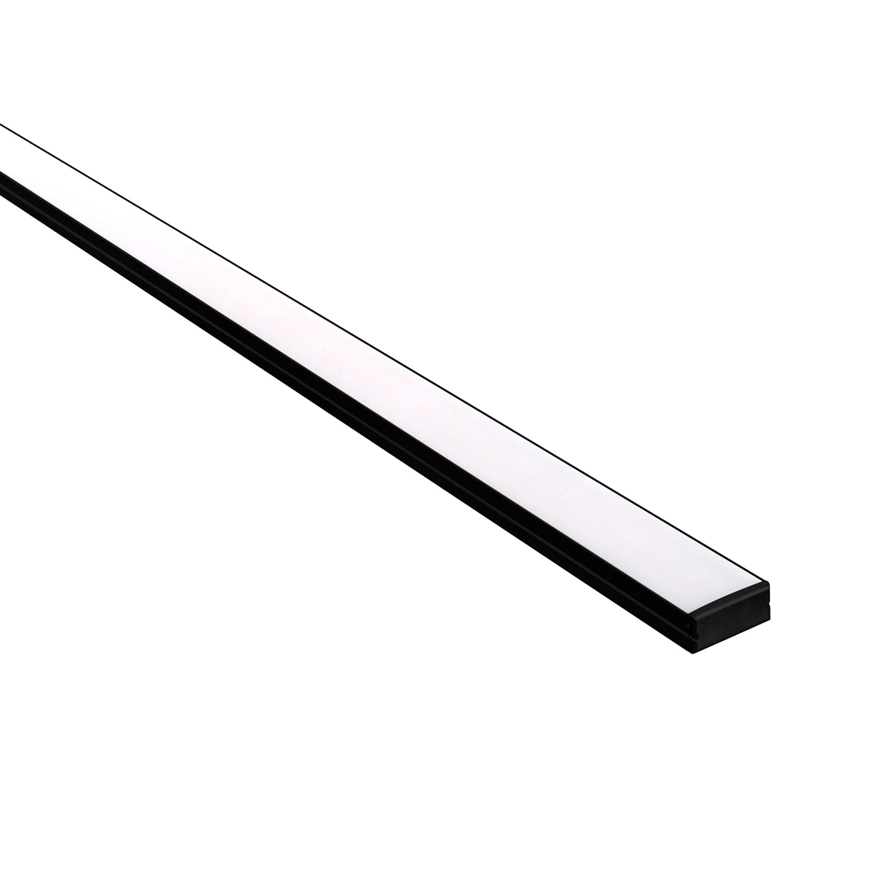 Havit End Caps to suit - Havit Black Shallow Square Aluminium Profile - HV9693-2310-BLK-EC