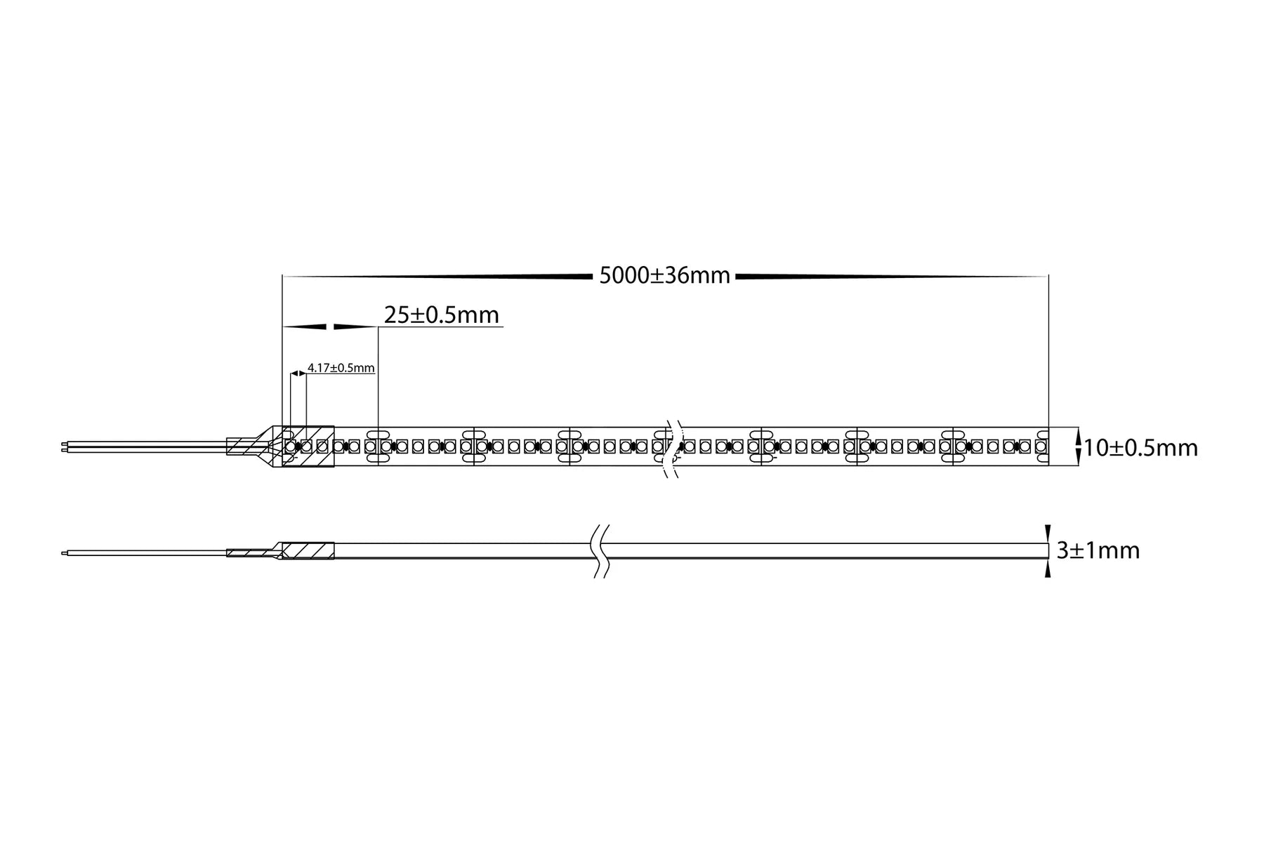 Havit LED Strip 5500K 19.2W 24V IP54 - HV9723-IP54-240-5K-1 Sold per metre and 10 metre roll - Havit Lighting