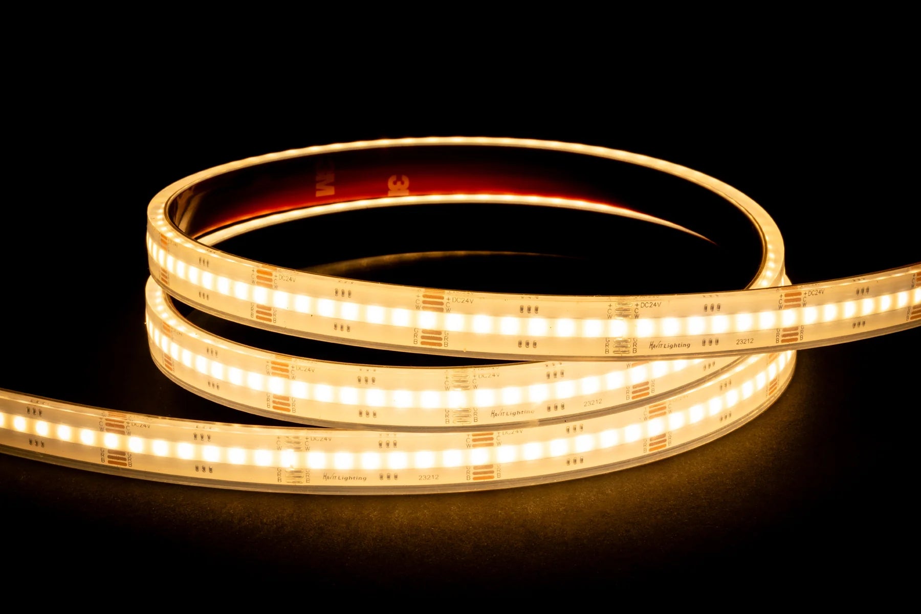 Havit COB RGBCW LED Strip and Channels 20W 24V IP67- HV9761-IP67-840-RGBCW Sold per metre and 10 metre Roll - Havit Lighting