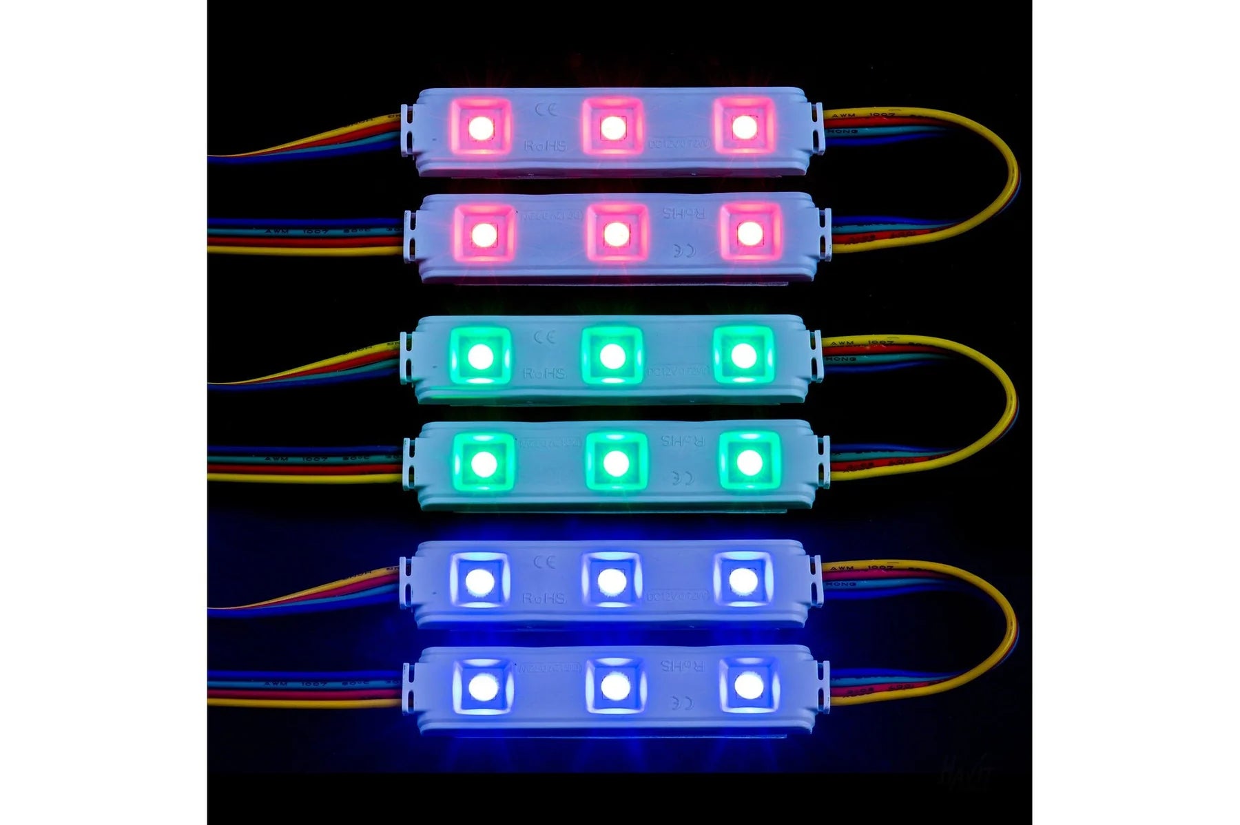 Havit Signage Modules LED Strip and Channels RGB 0.72W 12V IP65 - HV9794-IP65-10-RGB - Havit Lighting