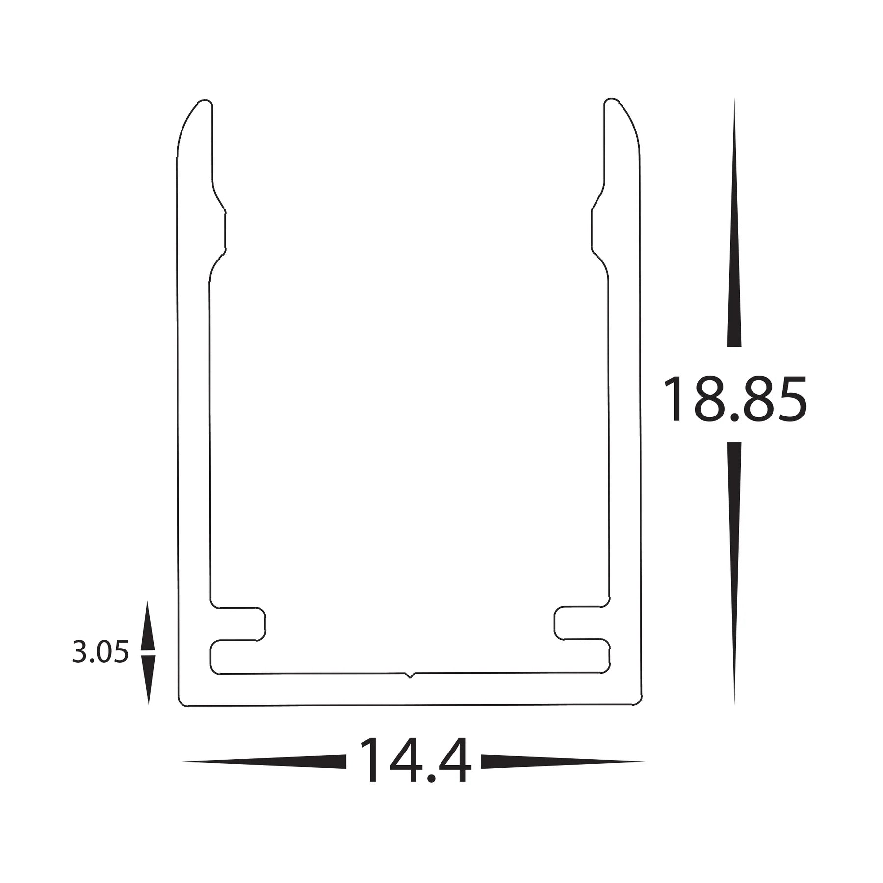 Havit Flexible Neon Side Bend LED Strip 3000K 14.4W 24V IP67 - HV9795-IP67-200-3K sold per metre and 20 metre roll - Havit Lighting