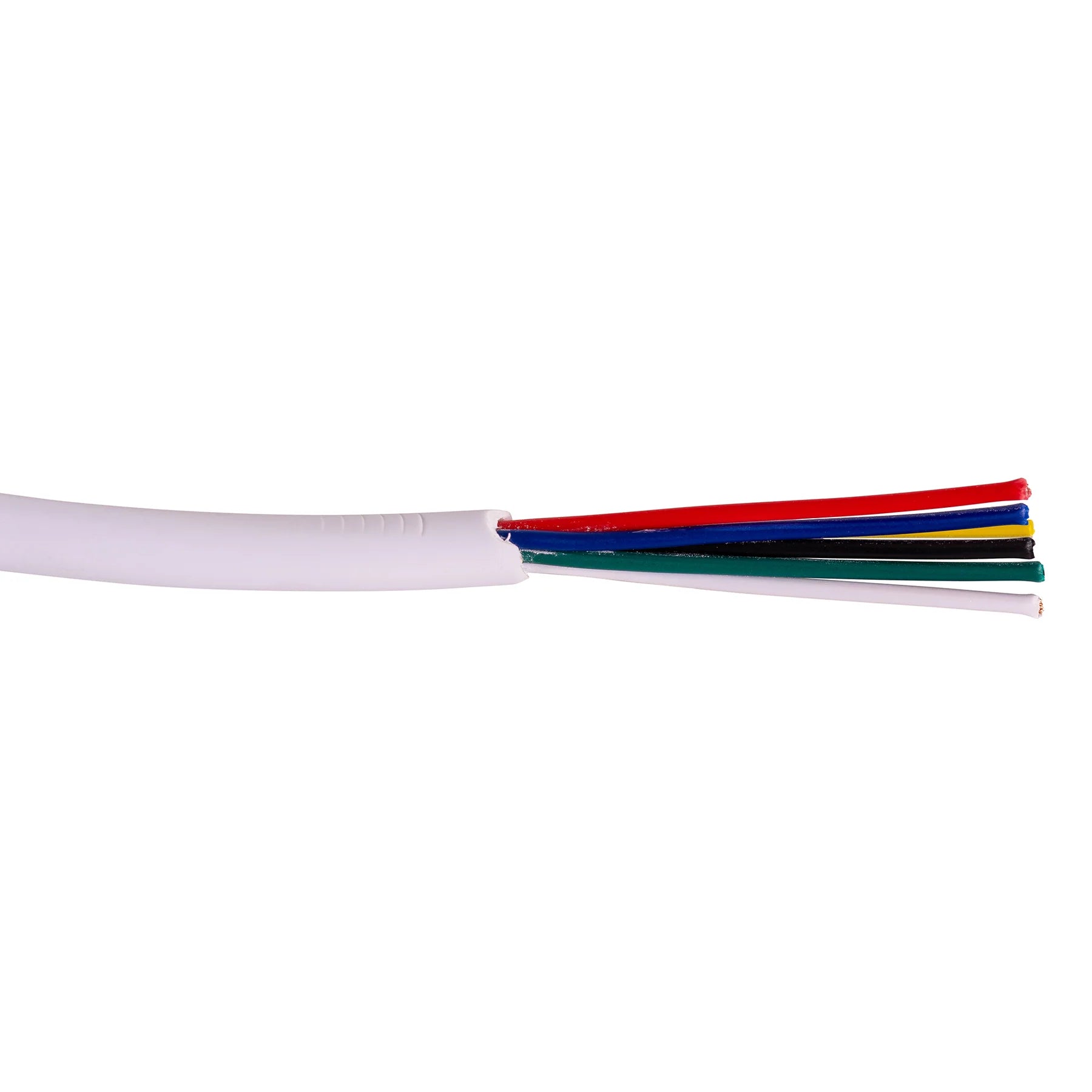Havit 6 Core Low Voltage Cable with White Outer Sheathing Accessories RGBCW - HV9994