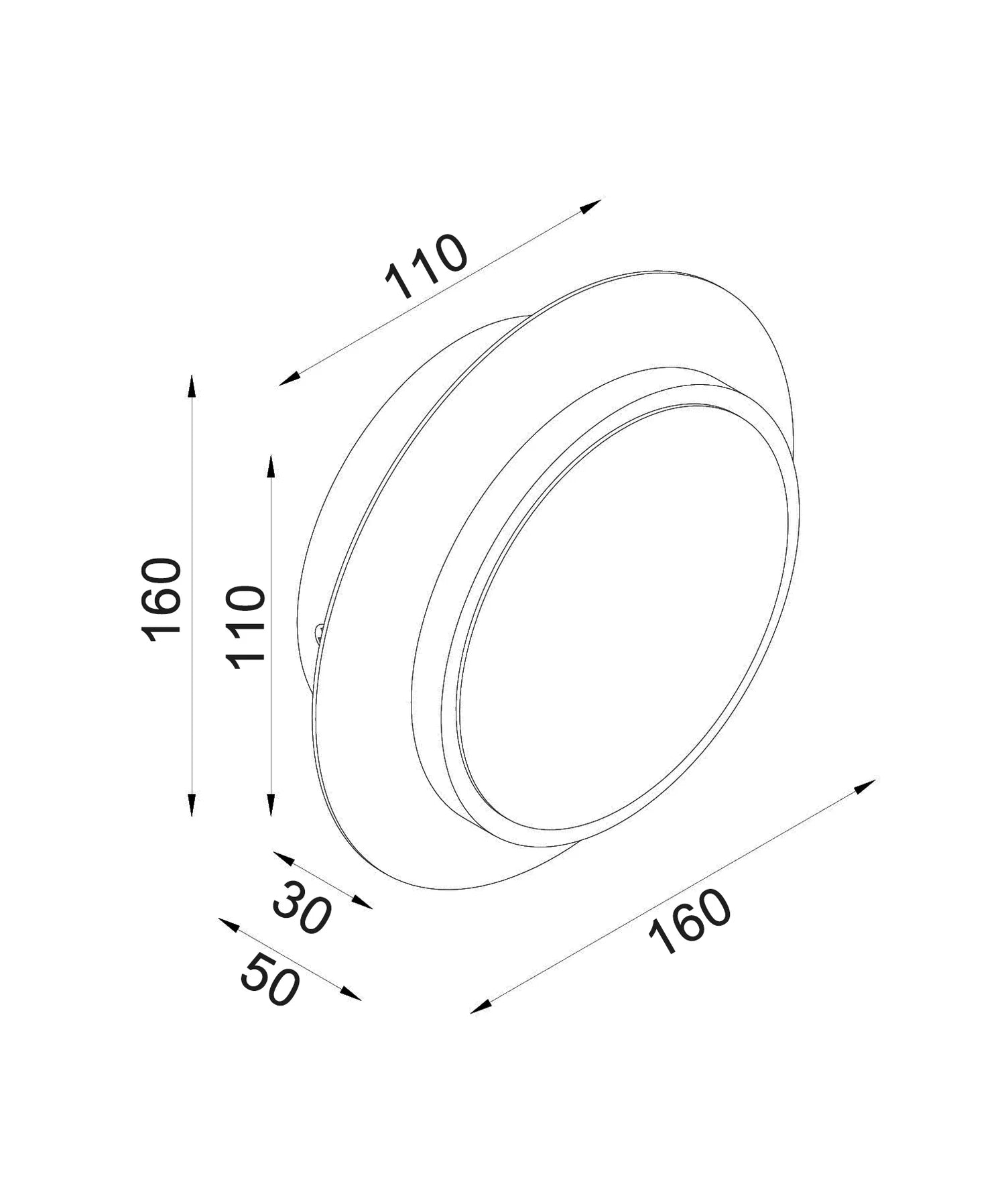 CLA LIMA: City Series Rotatable Dimmable Interior Wall Lights Tri - White 5W 180-240V IP20 - LIMA1, LIMA2 - CLA Lighting