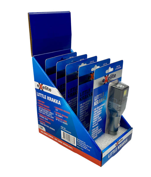 CLA LITTLE KRAKKA: Emergency Torch & Work Light Portable Lighting 12V - LITTLEKRAKKA5PK Sold in 5pcs Per Pack - CLA Lighting
