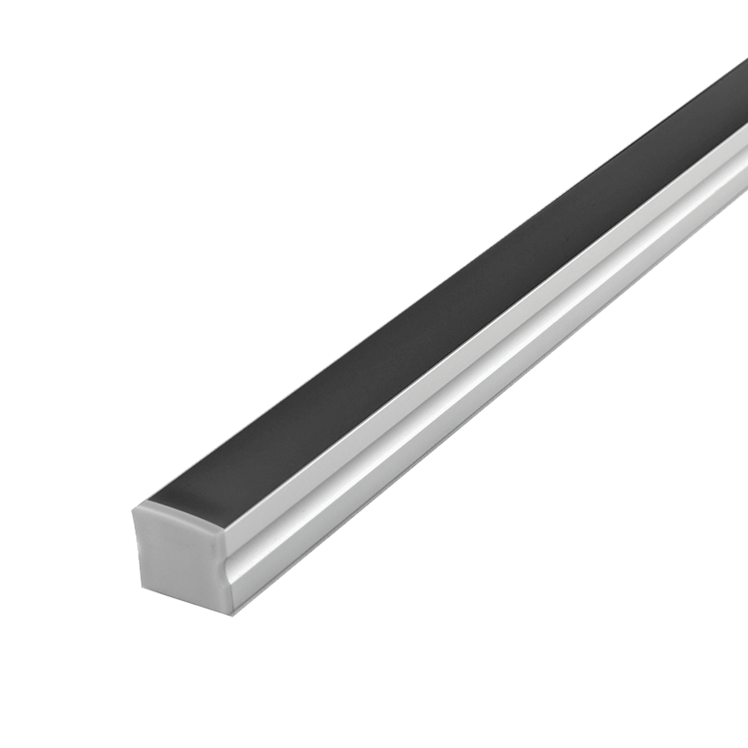 Domus OMEGA-17-SM 1M 3M Surface Mounted LED Channels and Accessories Black/ White/ Aluminum IP20- 21983-21988